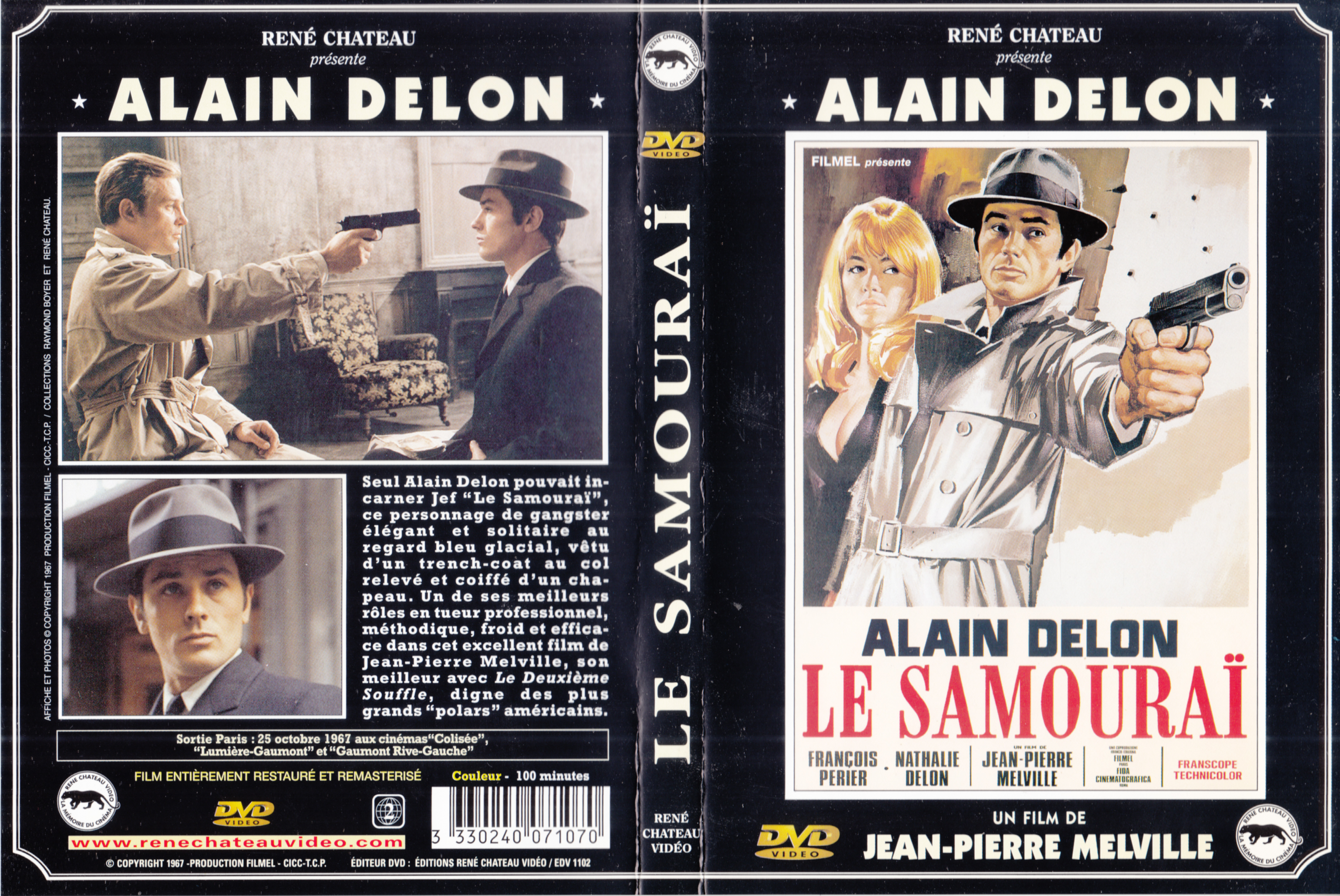 Jaquette DVD Le Samourai v2
