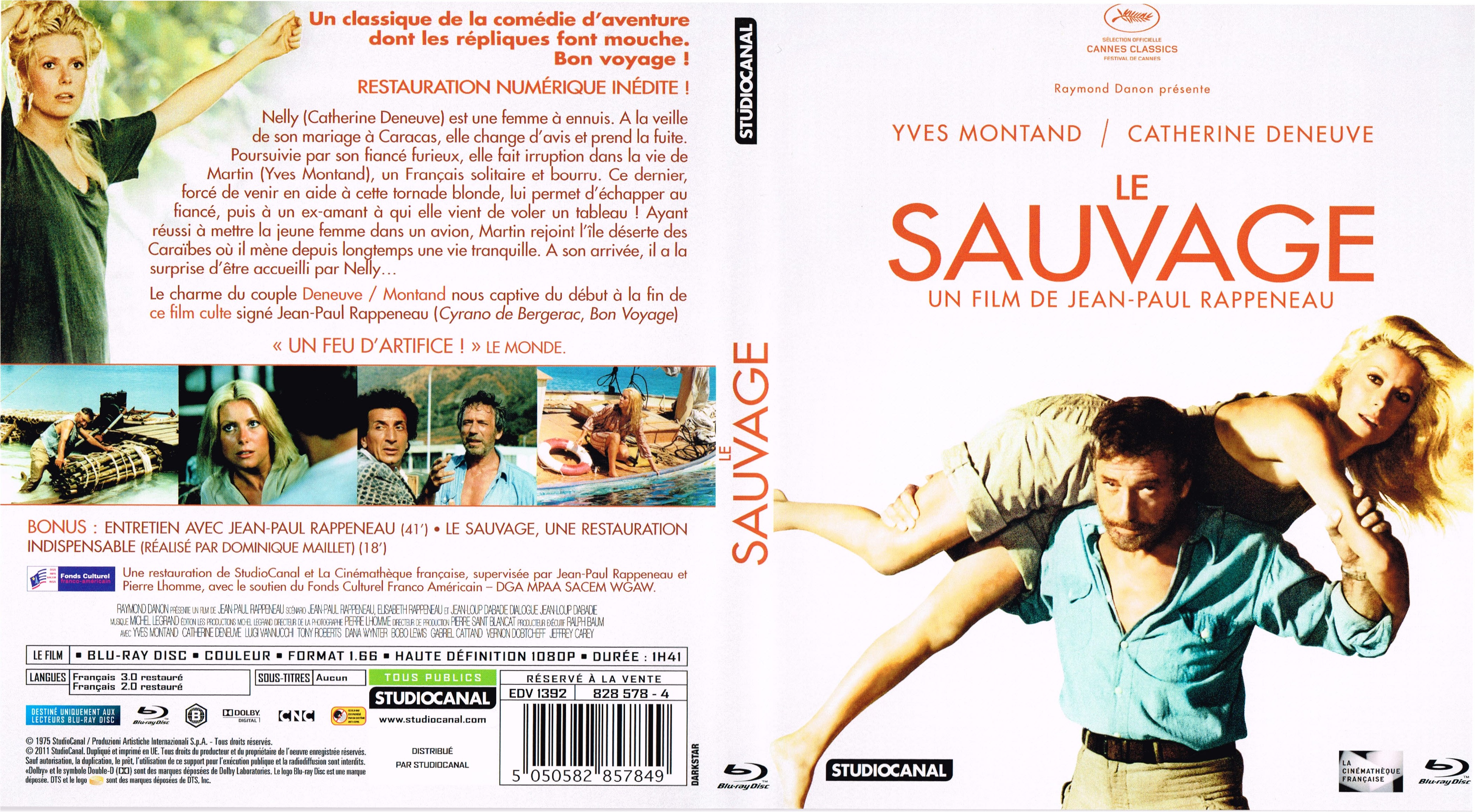 Jaquette DVD Le Sauvage (BLU-RAY)