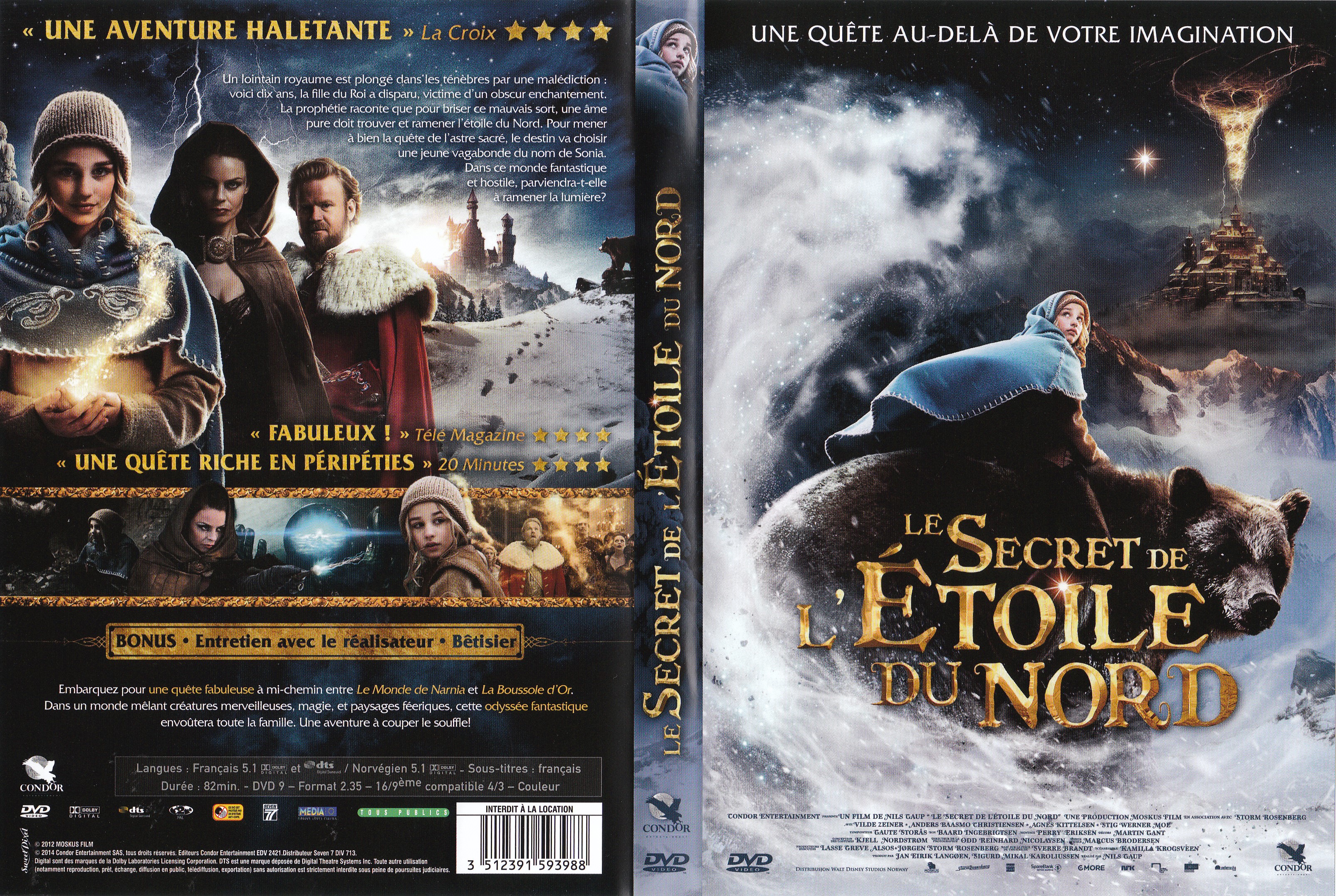 Jaquette DVD Le Secret de l