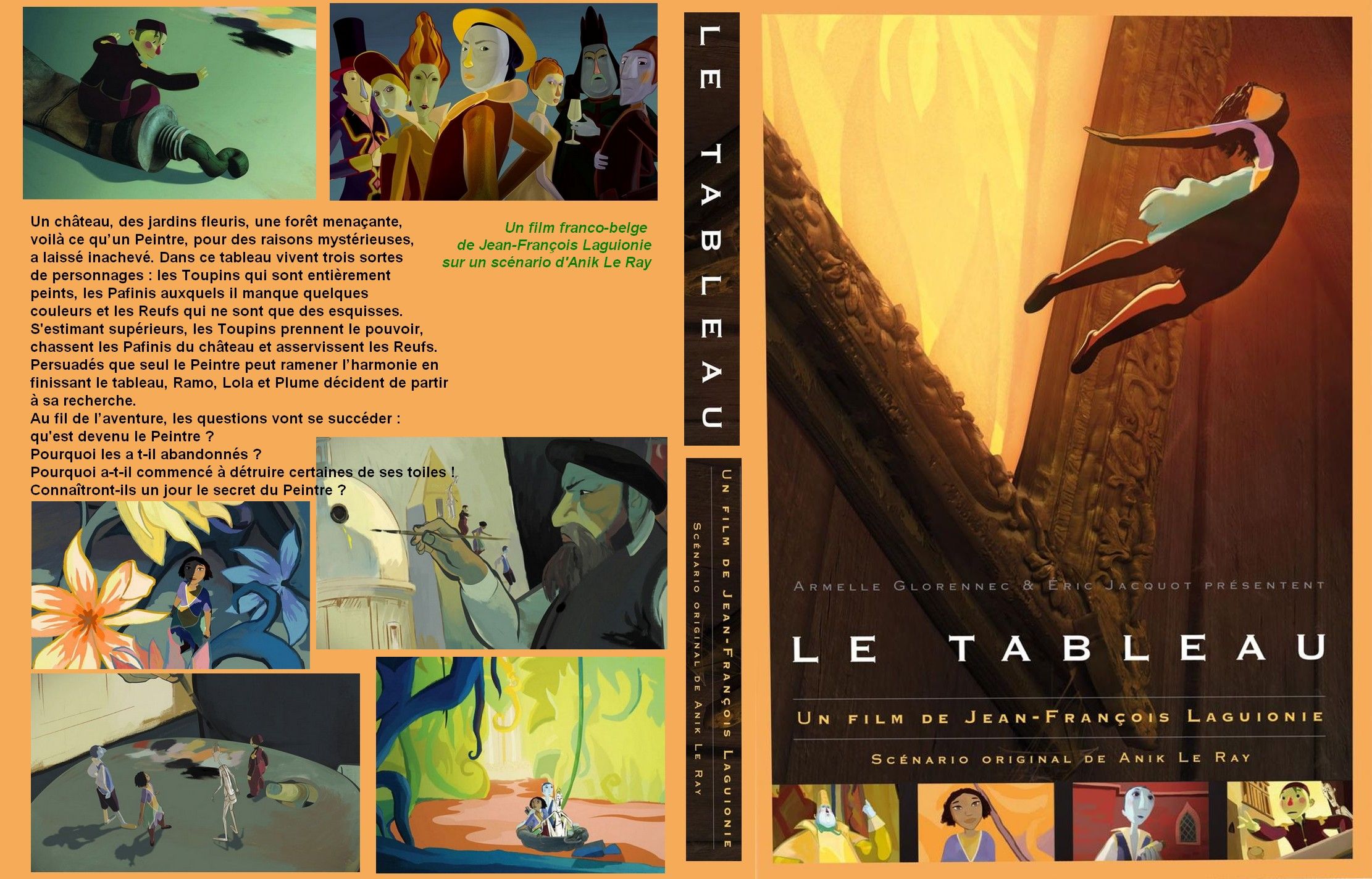 Jaquette DVD Le Tableau custom