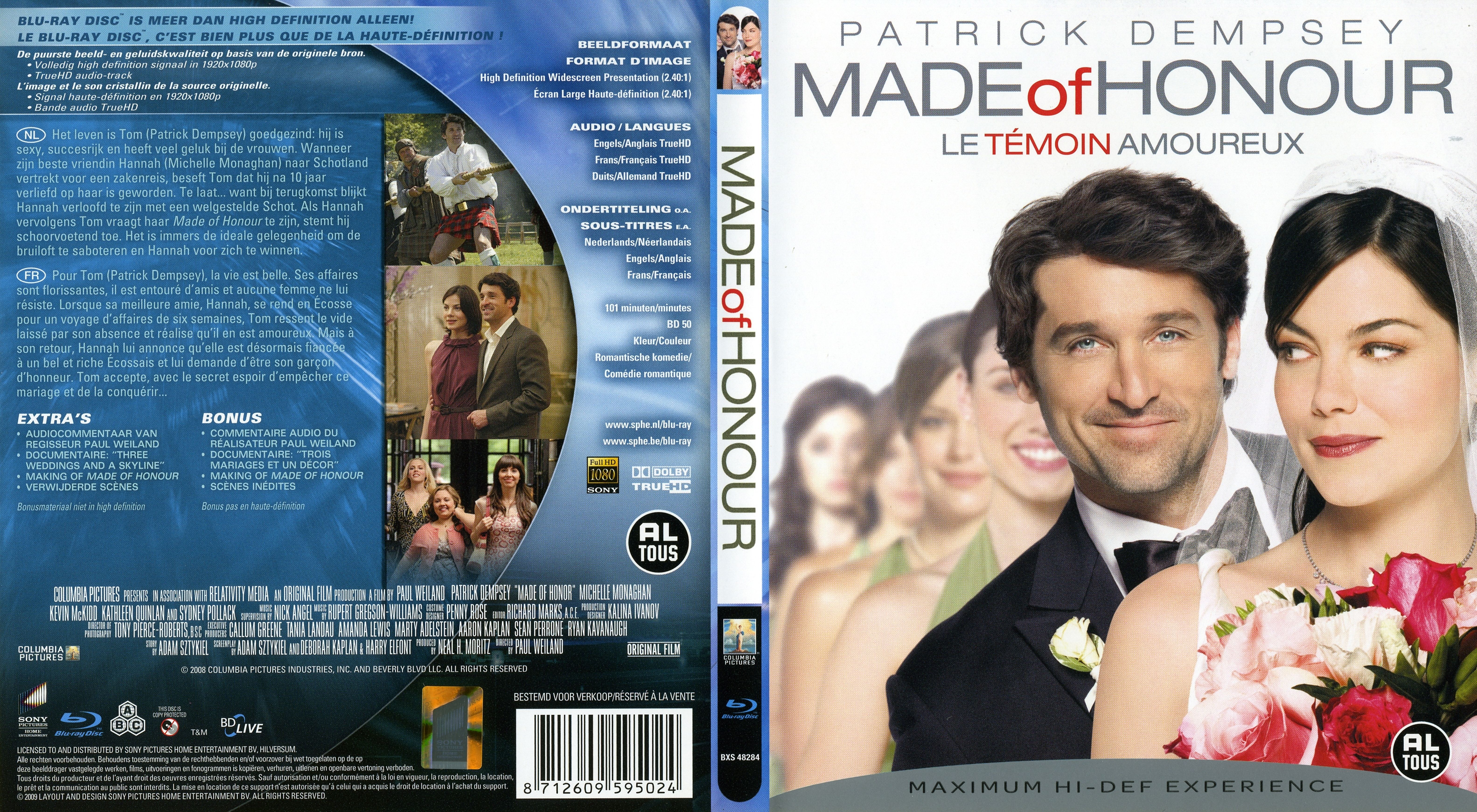 Jaquette DVD Le Tmoin Amoureux (BLU-RAY)