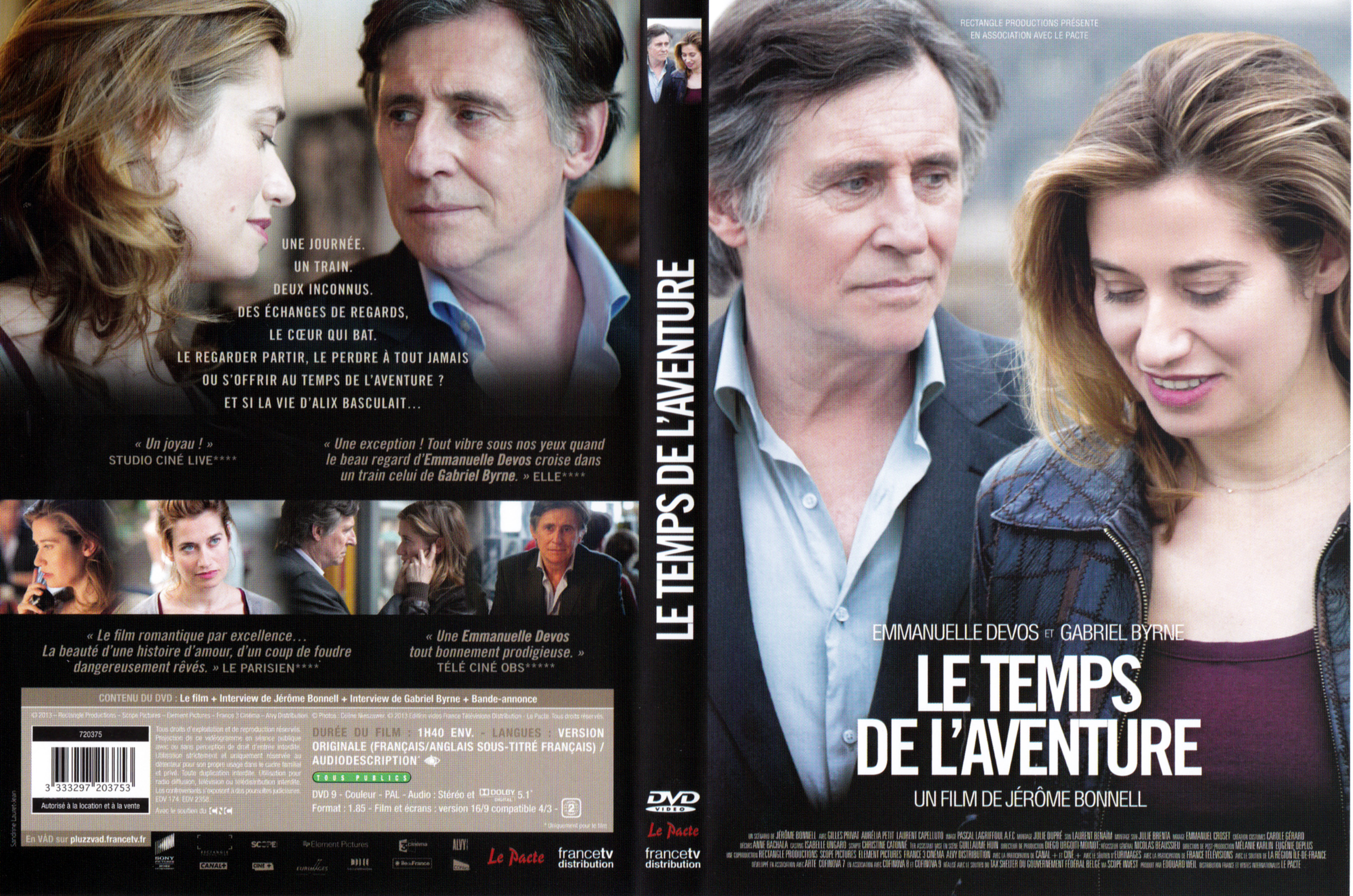 Jaquette DVD Le Temps de l