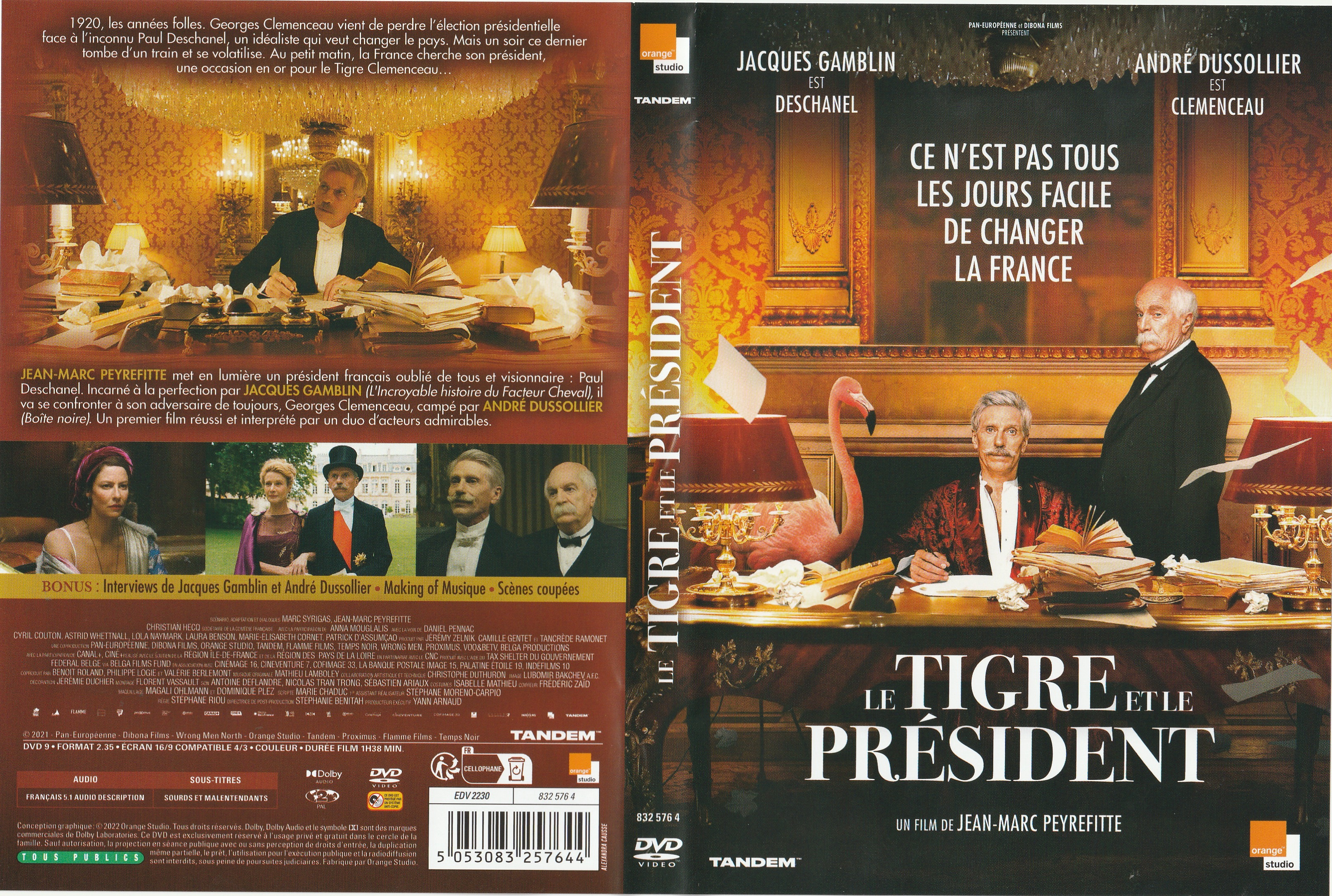 Jaquette DVD Le Tigre et le President