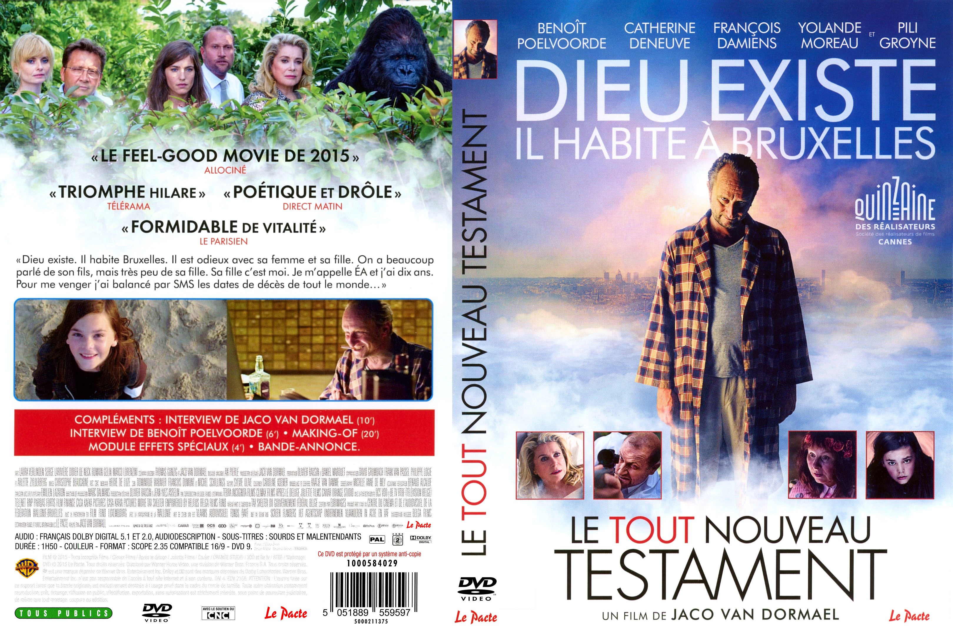 Jaquette DVD Le Tout Nouveau Testament