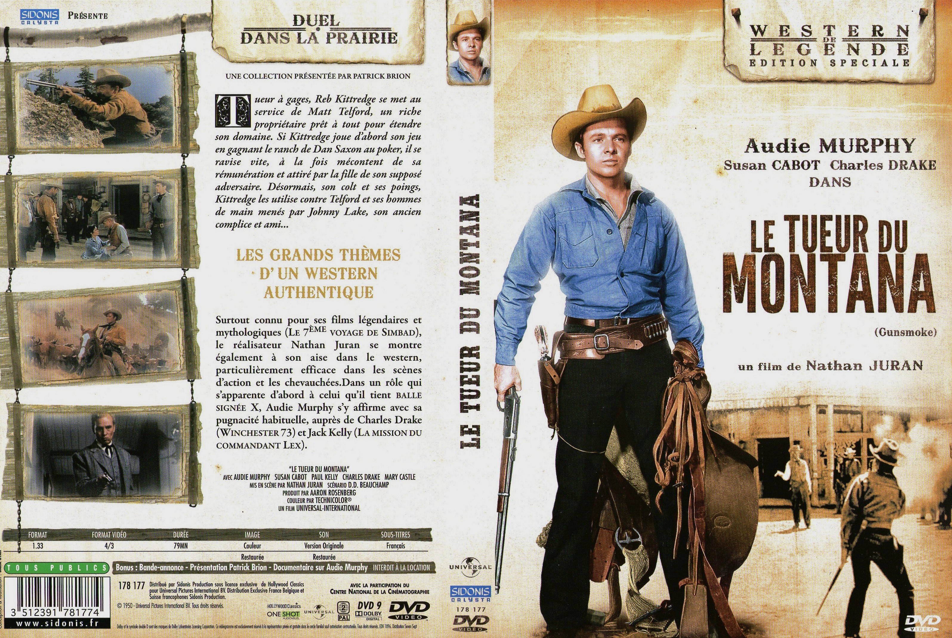 Jaquette DVD Le Tueur du Montana