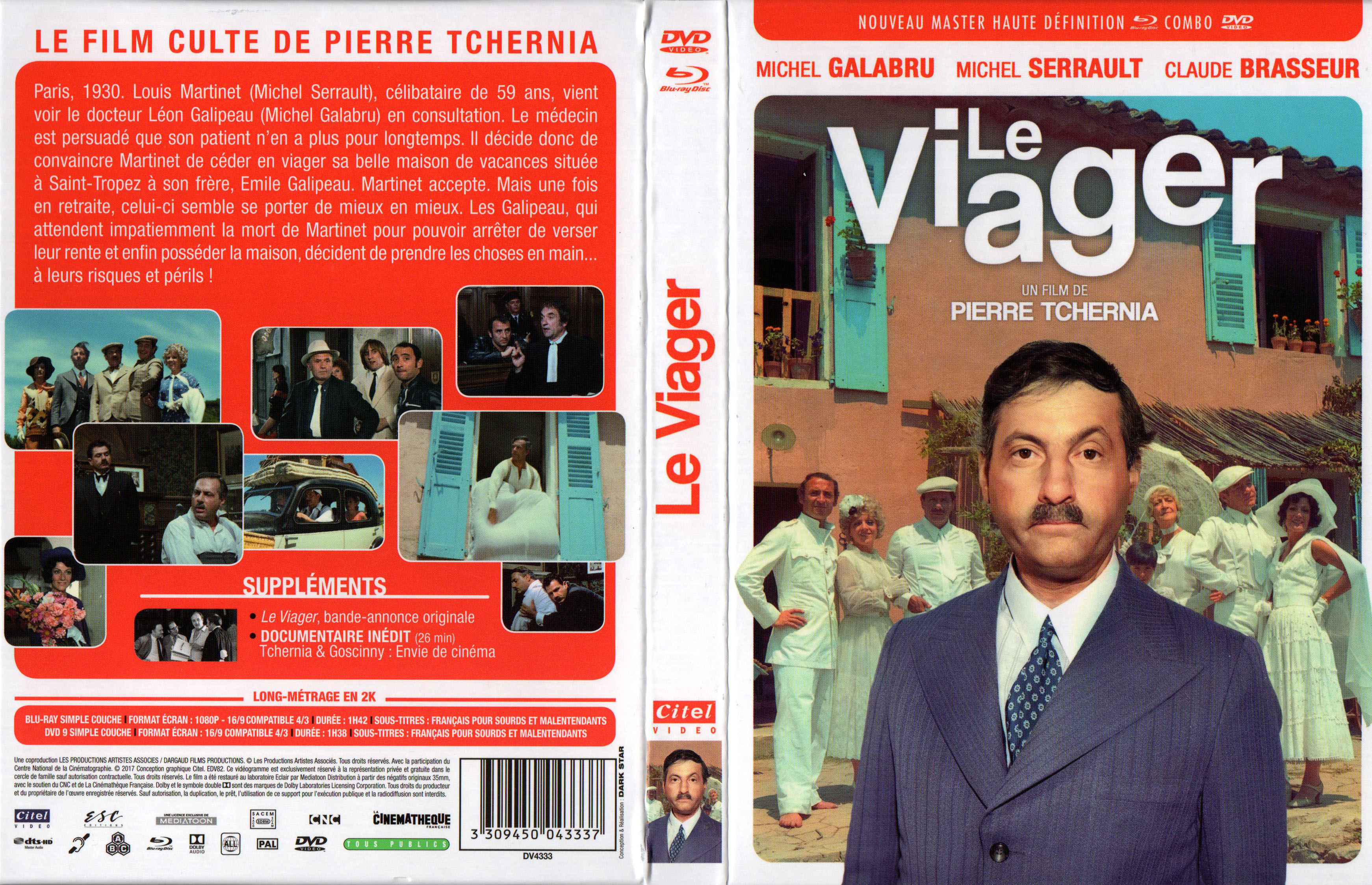 Jaquette DVD Le Viager (BLU-RAY)