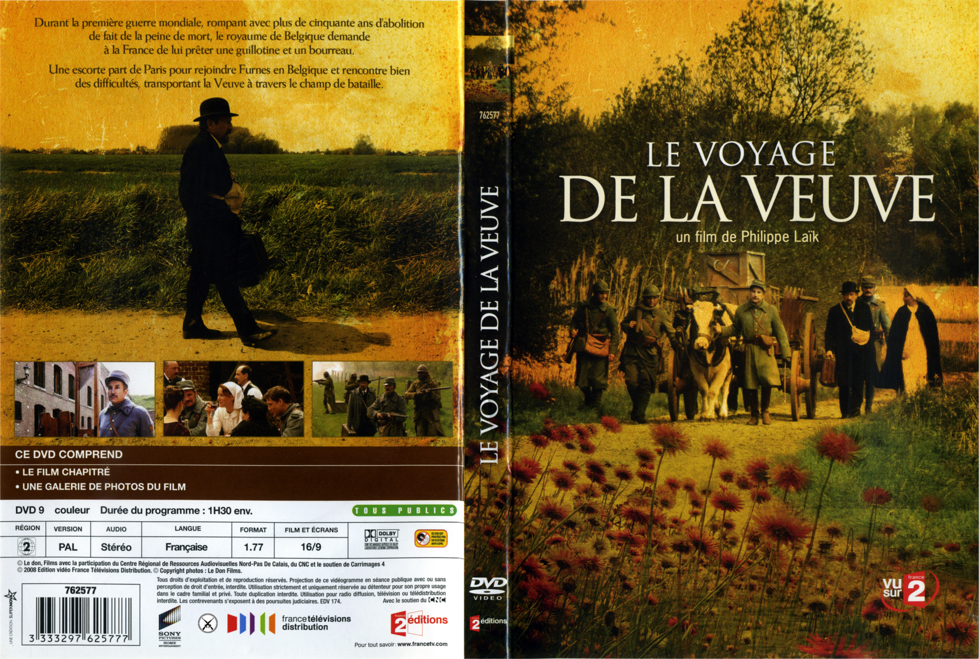 Jaquette DVD Le Voyage de la Veuve