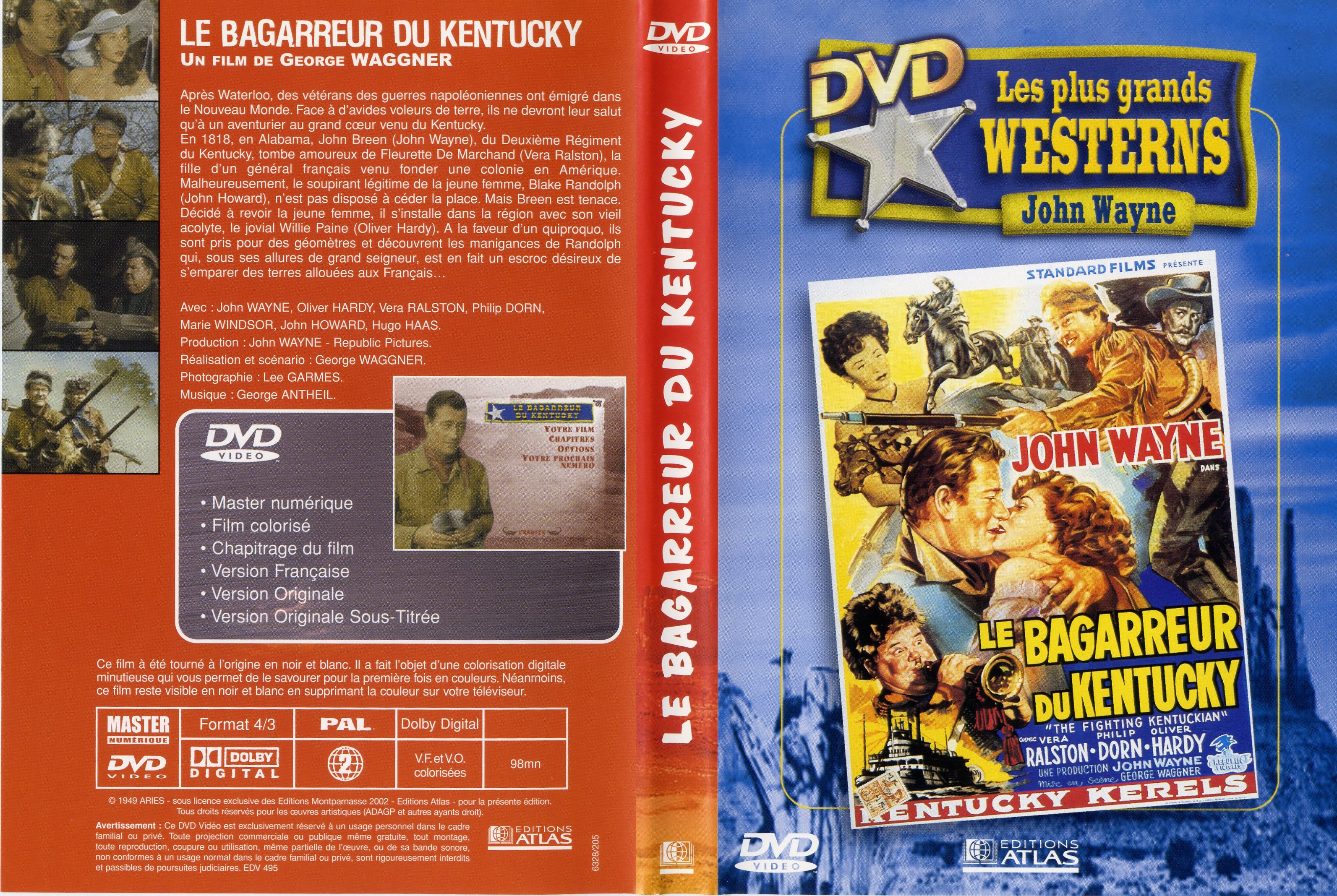 Jaquette DVD Le bagarreur du Kentucky