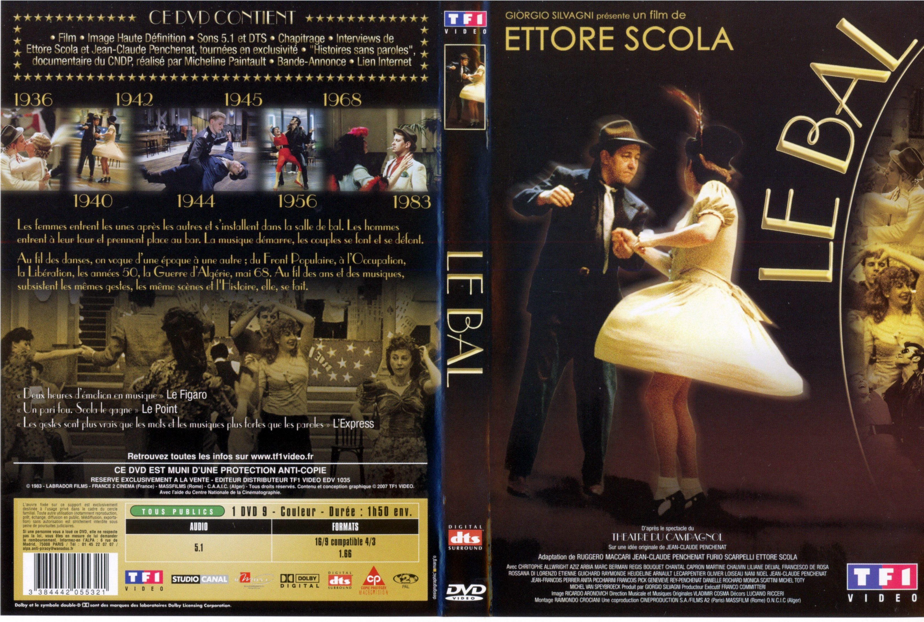 Jaquette DVD Le bal