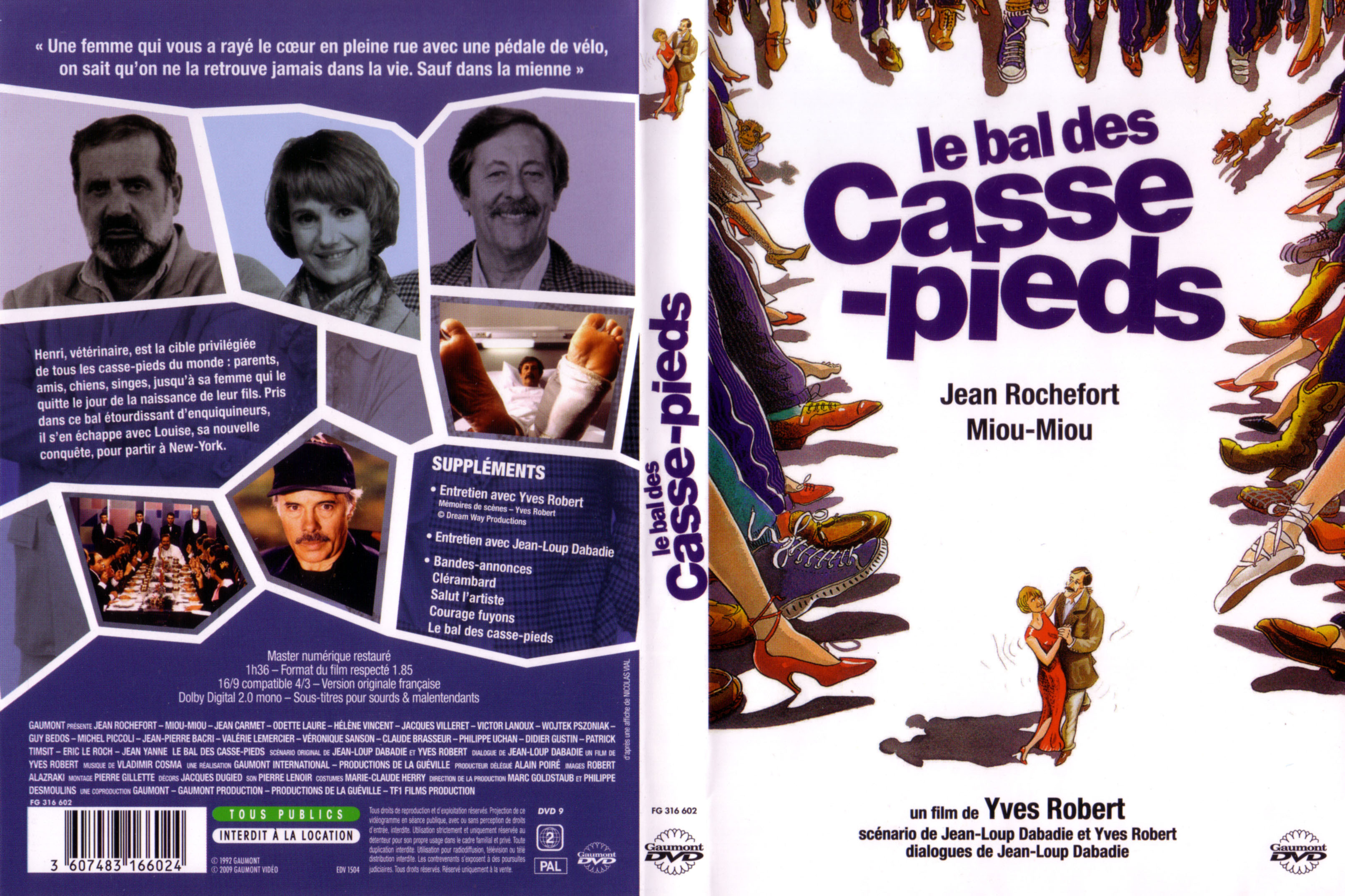 Jaquette DVD Le bal des casse-pieds