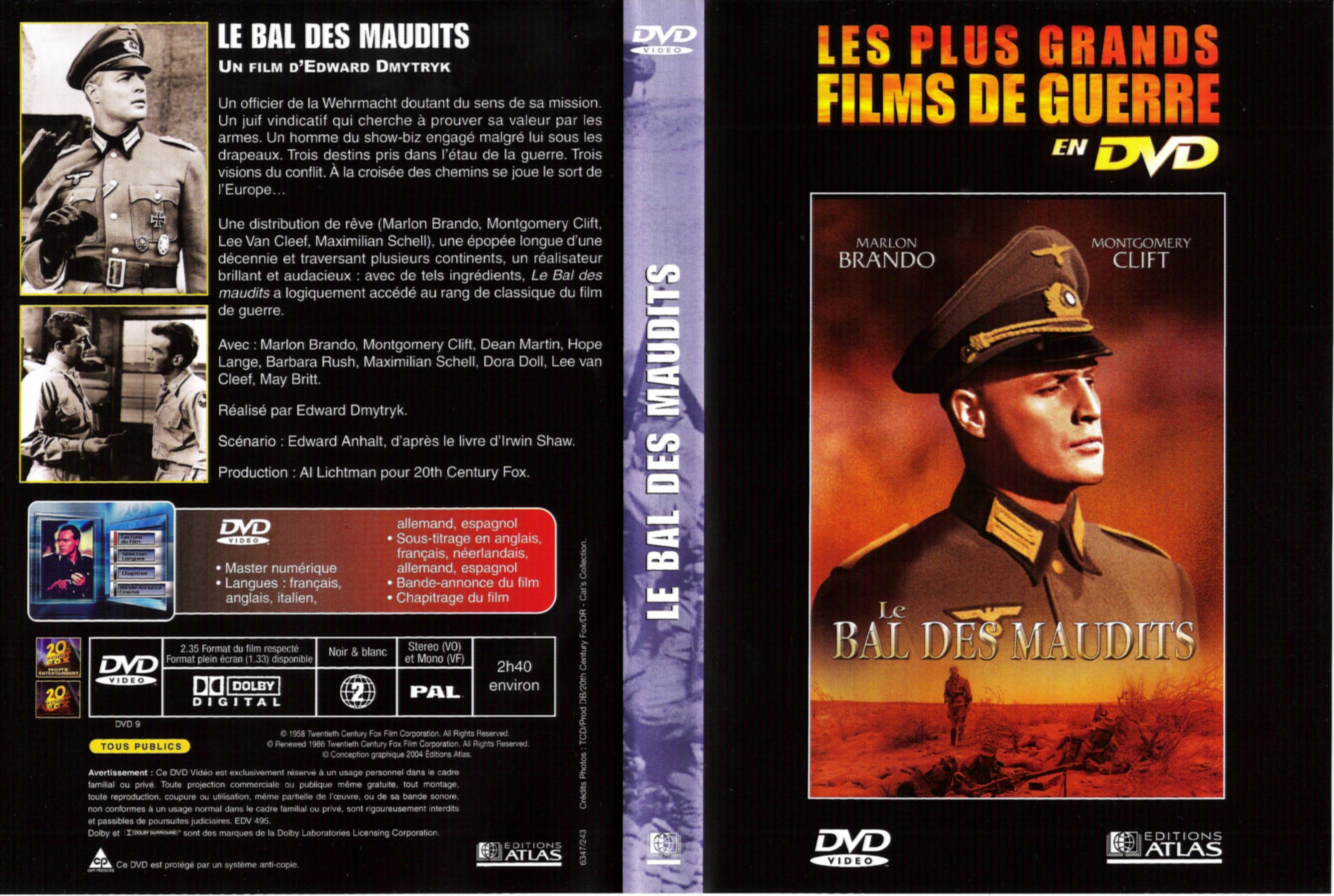 Jaquette DVD Le bal des maudits