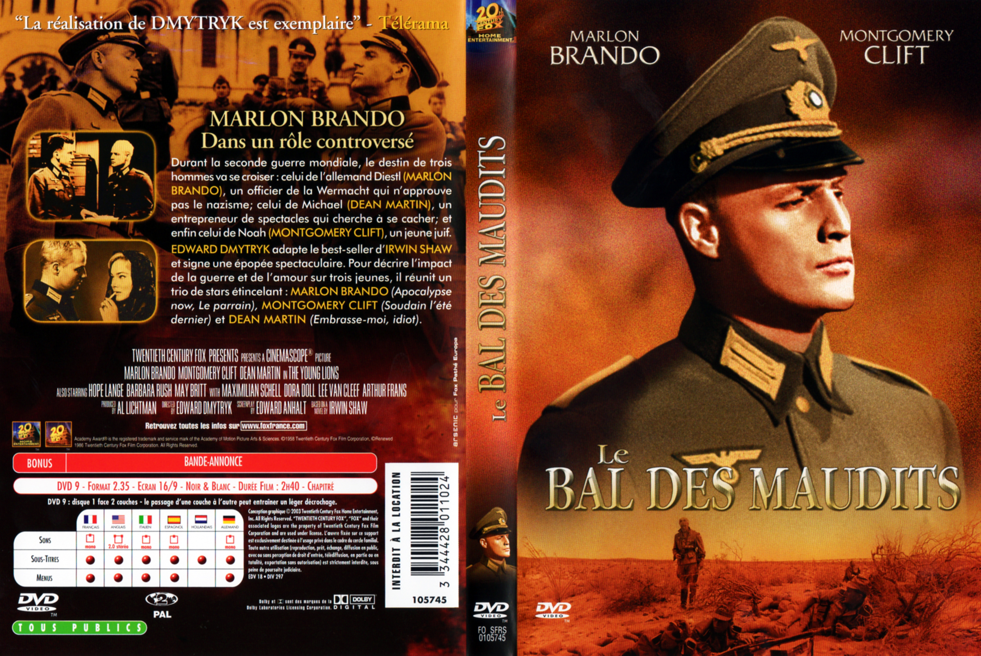 Jaquette DVD Le bal des maudits v2