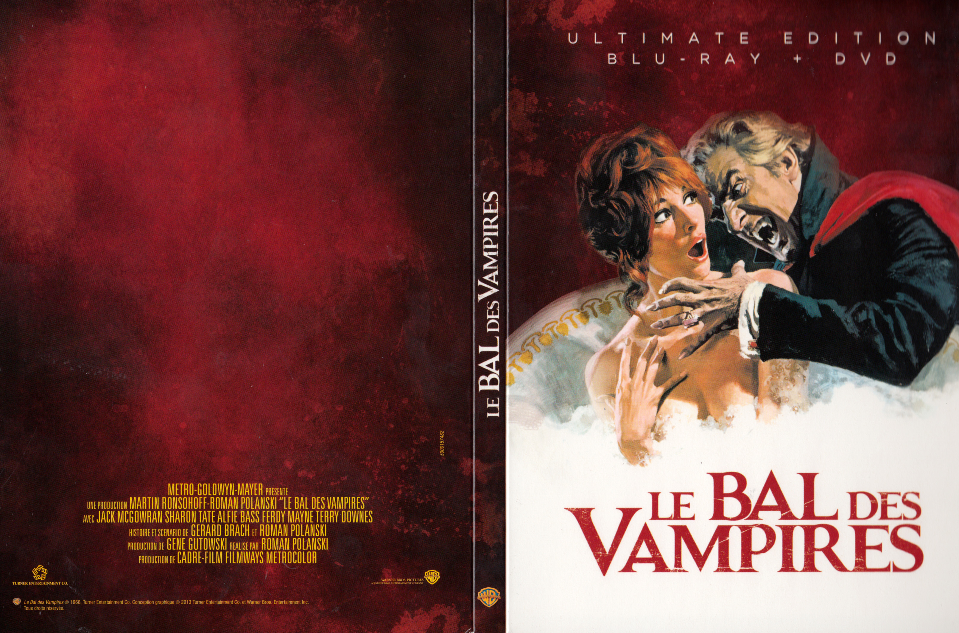 Jaquette DVD Le bal des vampires (BLU-RAY) v2