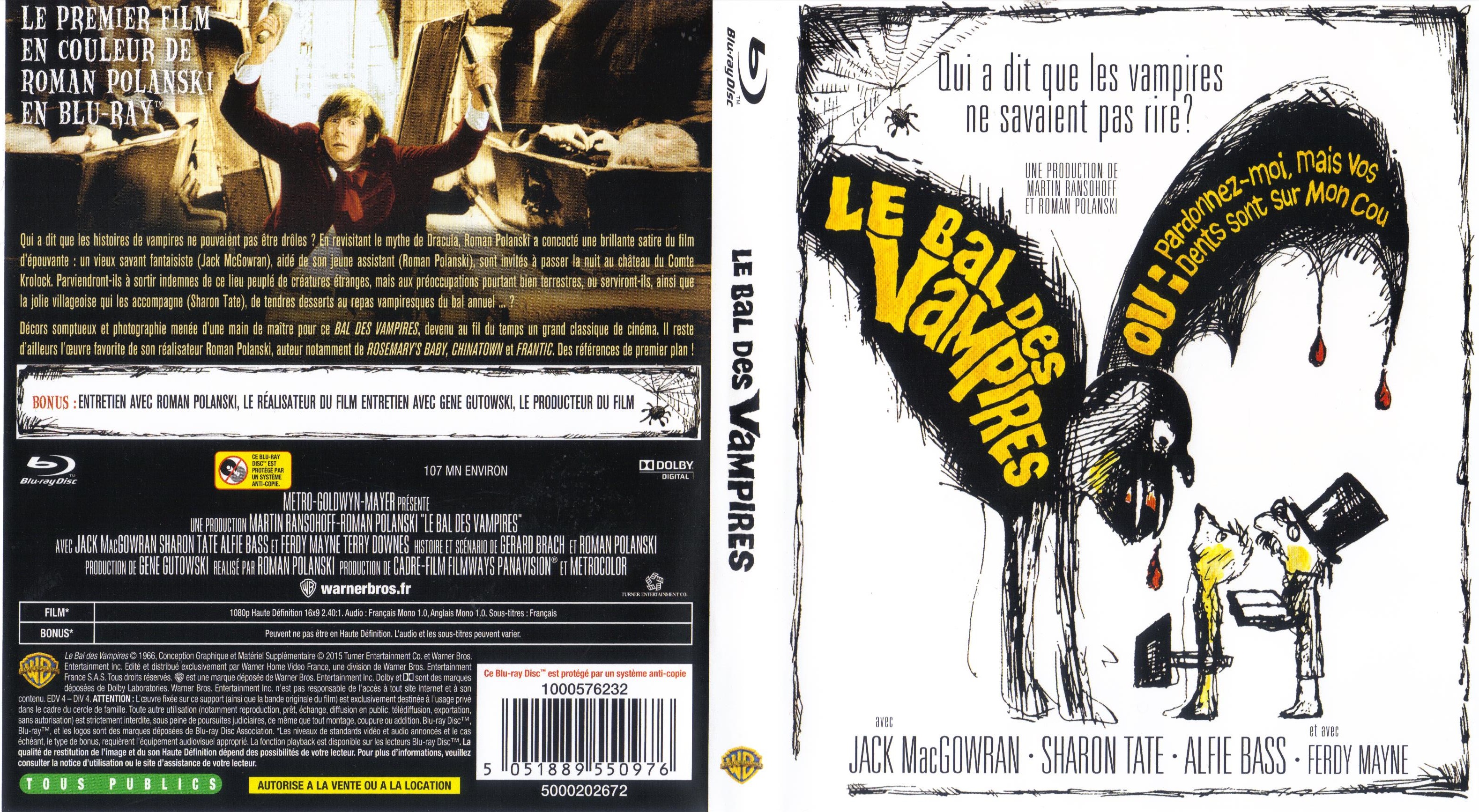 Jaquette DVD Le bal des vampires (BLU-RAY) v3