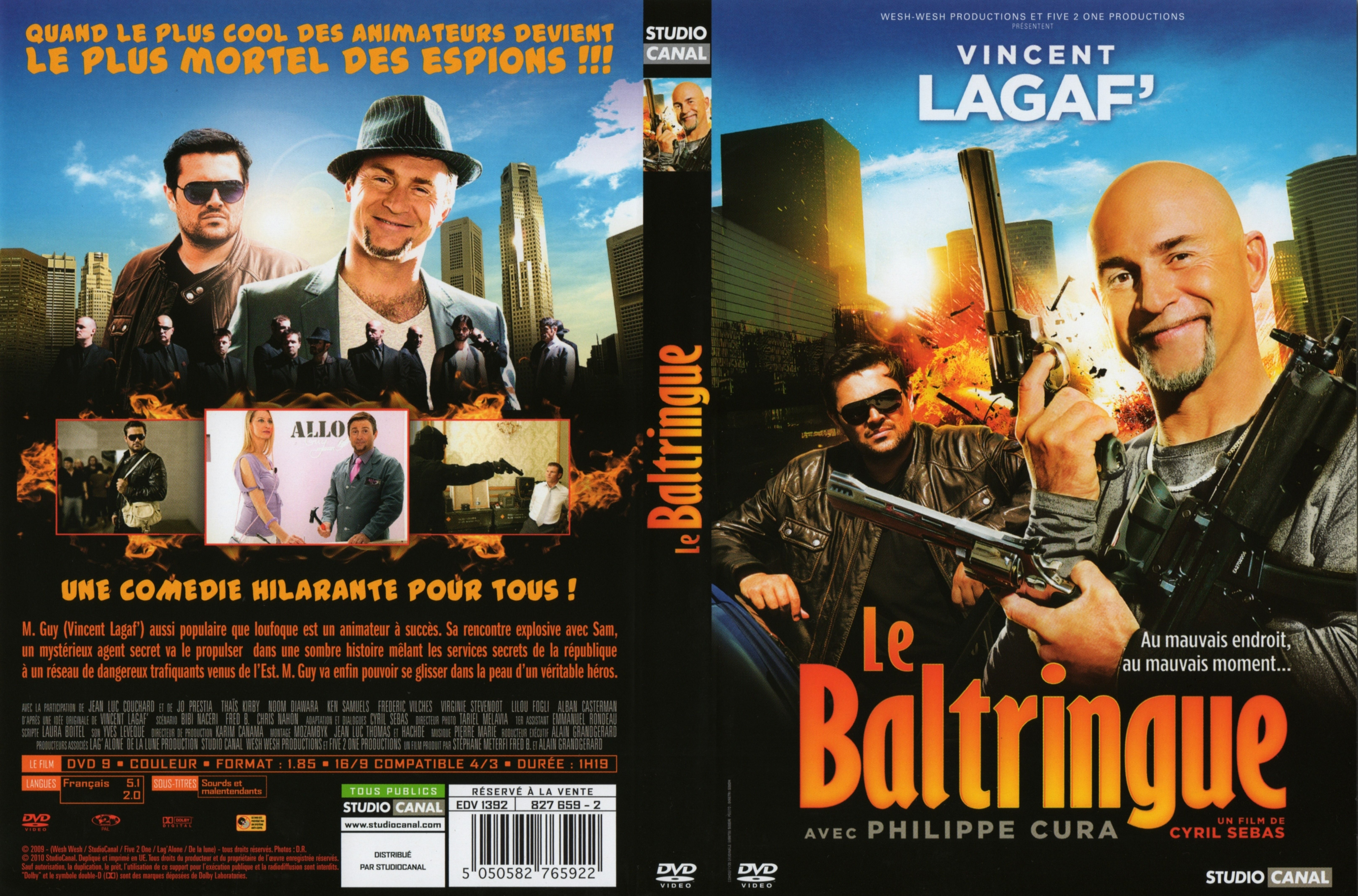 Jaquette DVD Le baltringue