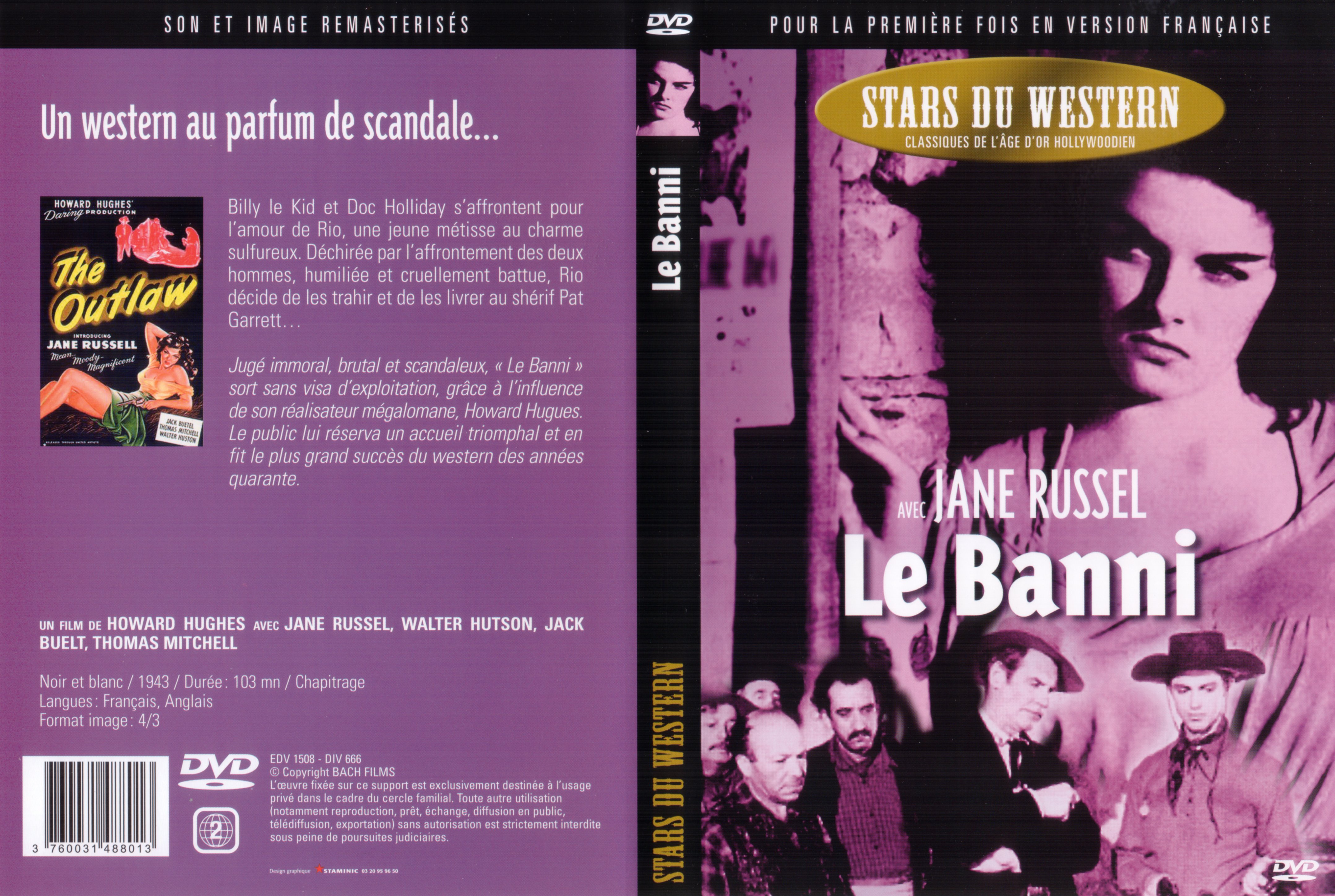 Jaquette DVD Le banni v2
