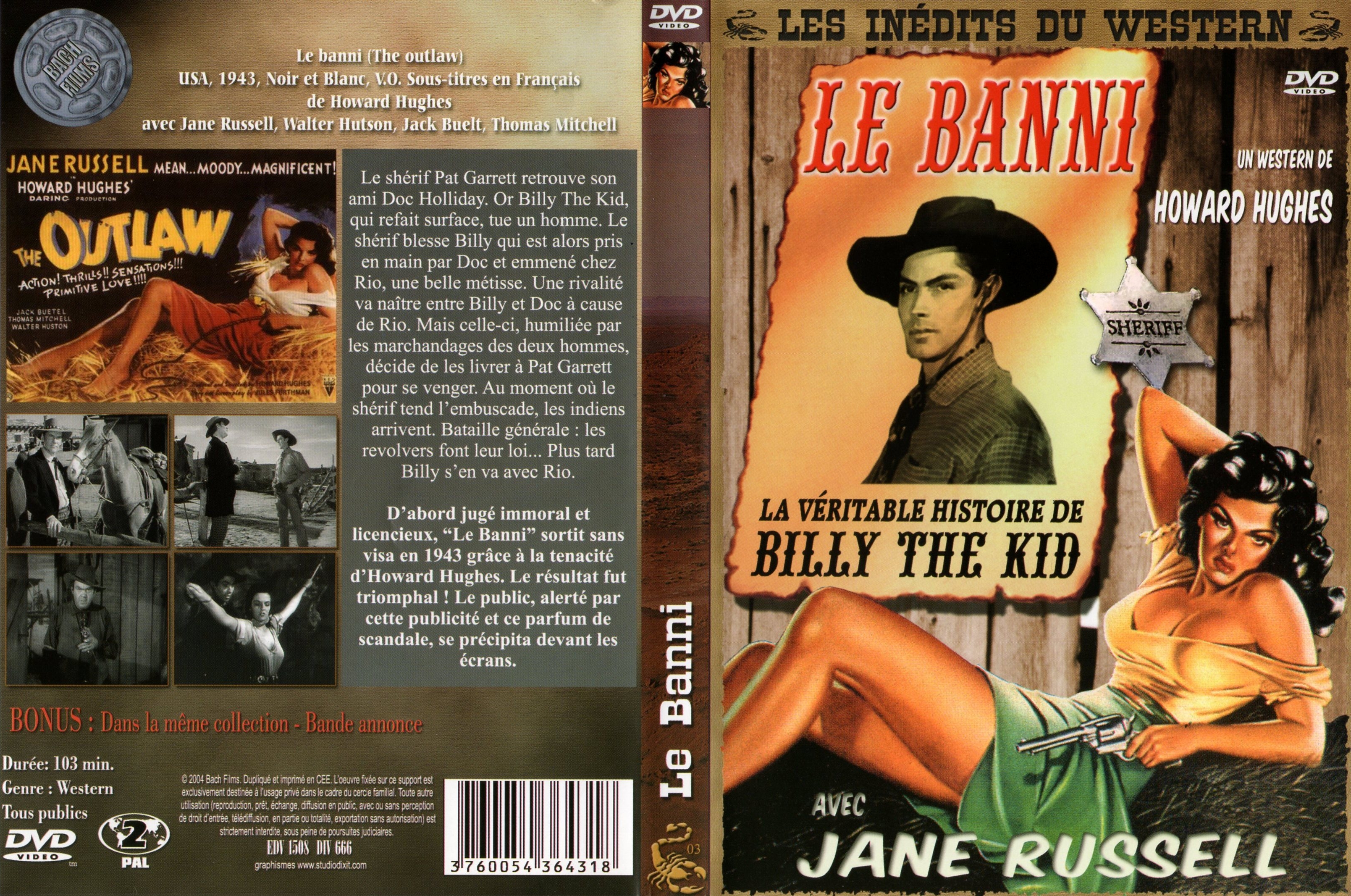 Jaquette DVD Le banni v3