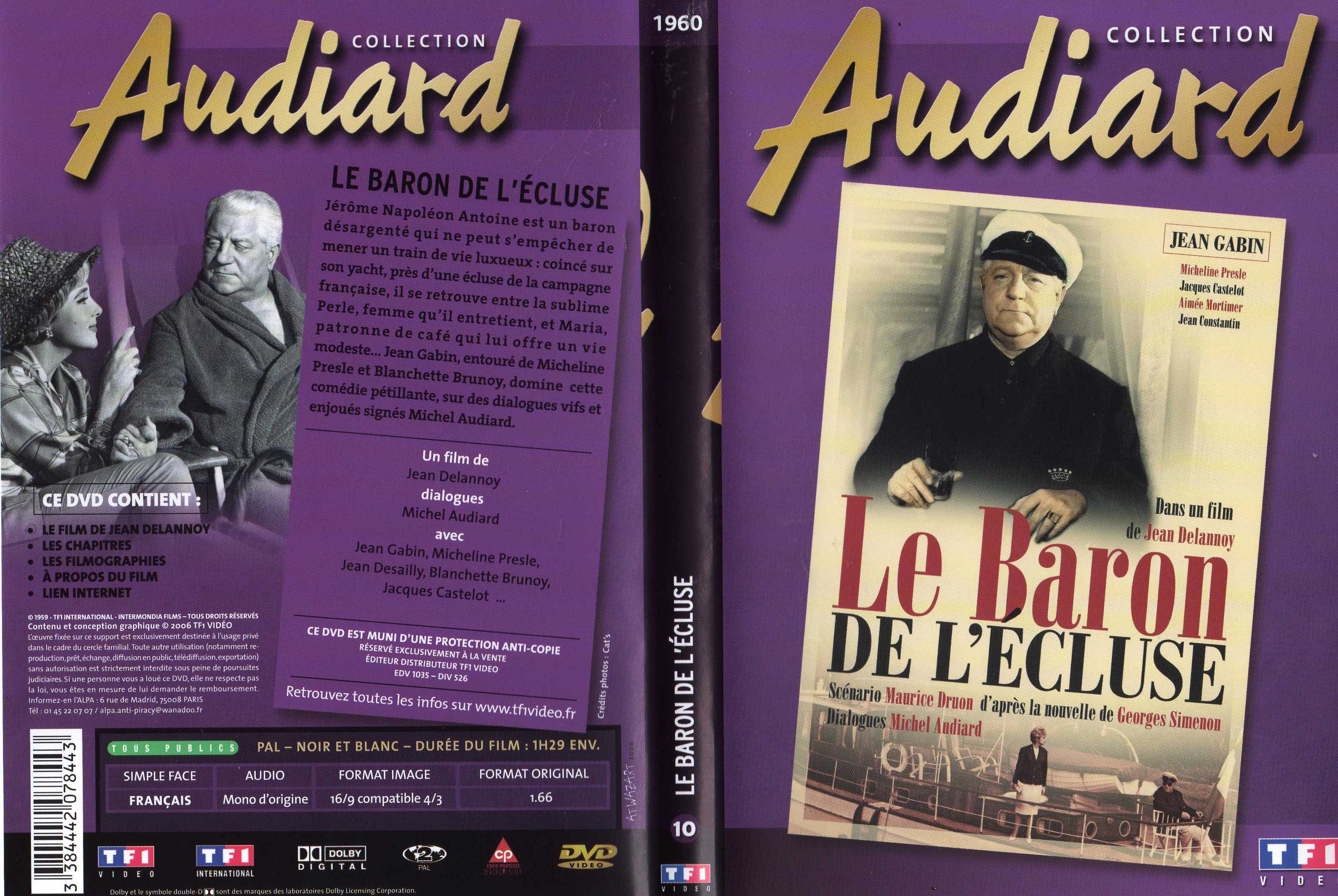 Jaquette DVD Le baron de l