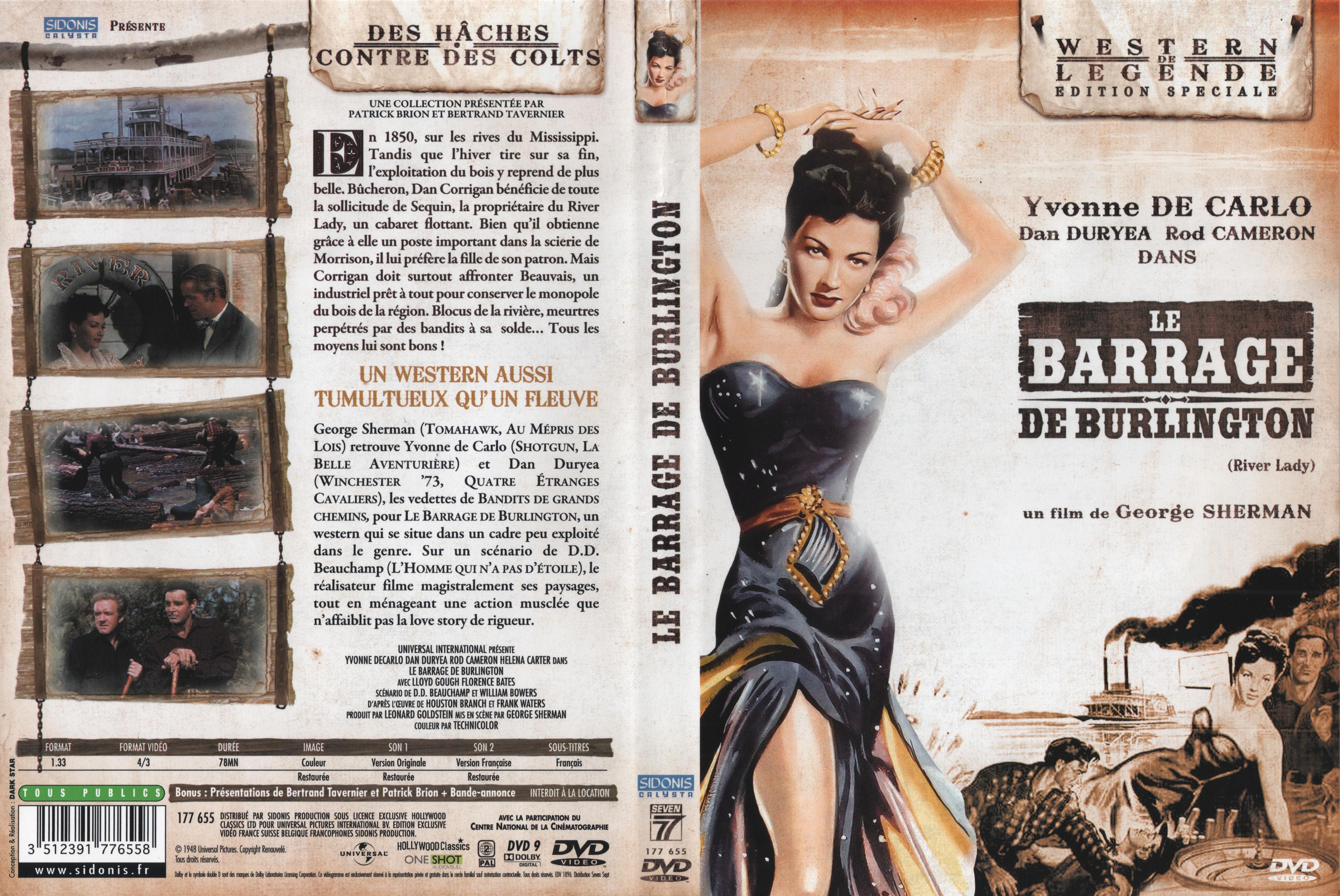 Jaquette DVD Le barrage de Burlington