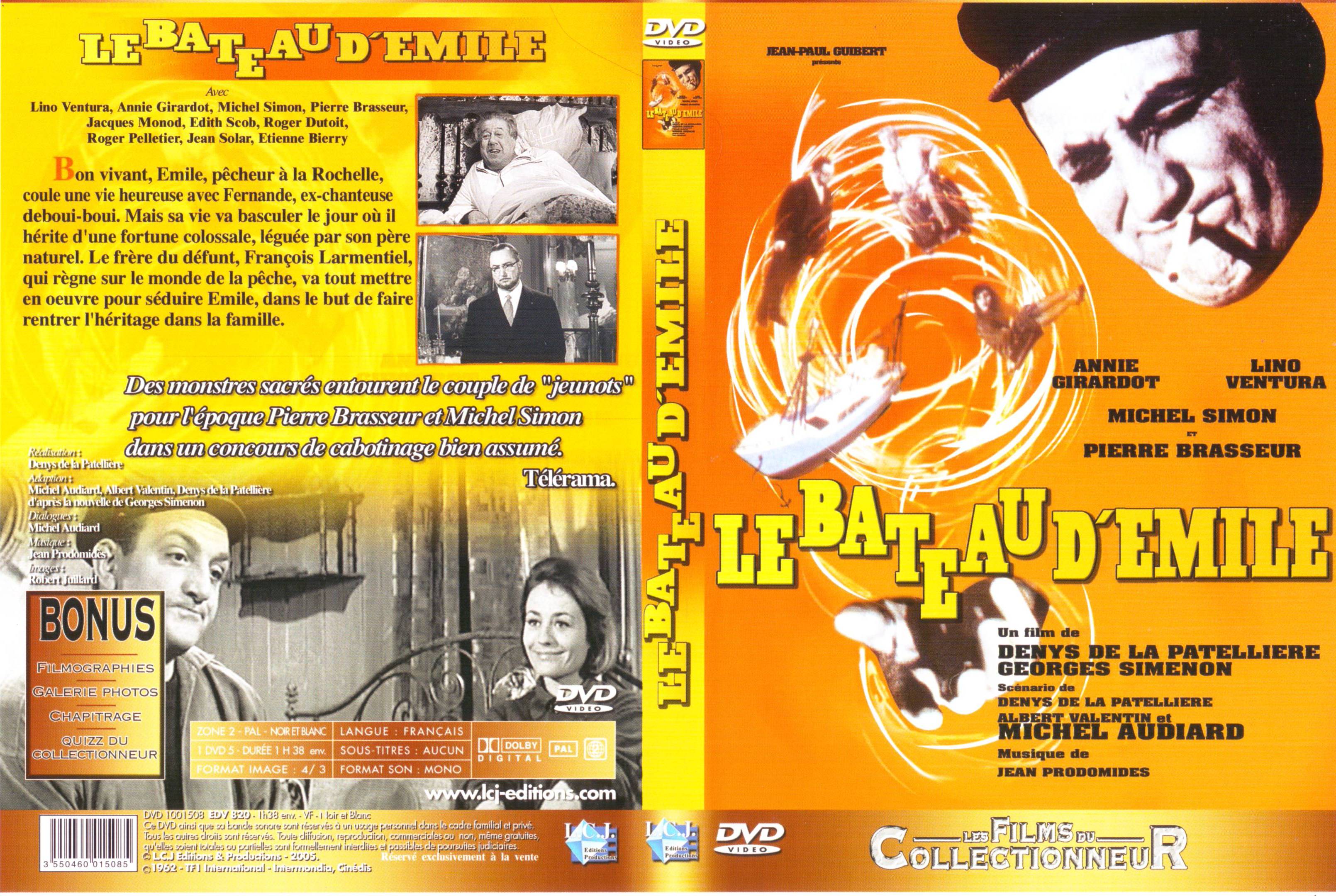 Jaquette DVD Le bateau d