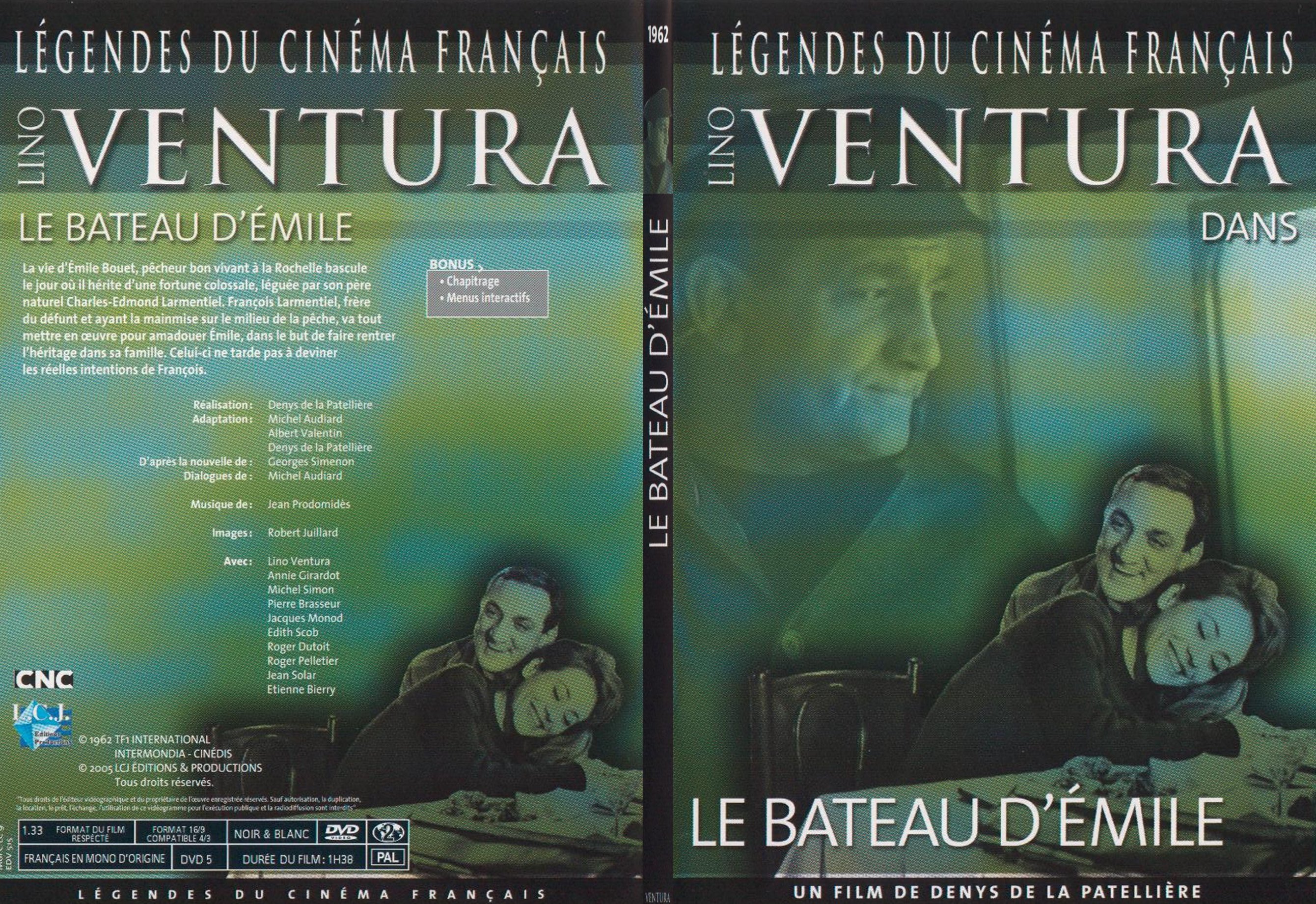 Jaquette DVD Le bateau d