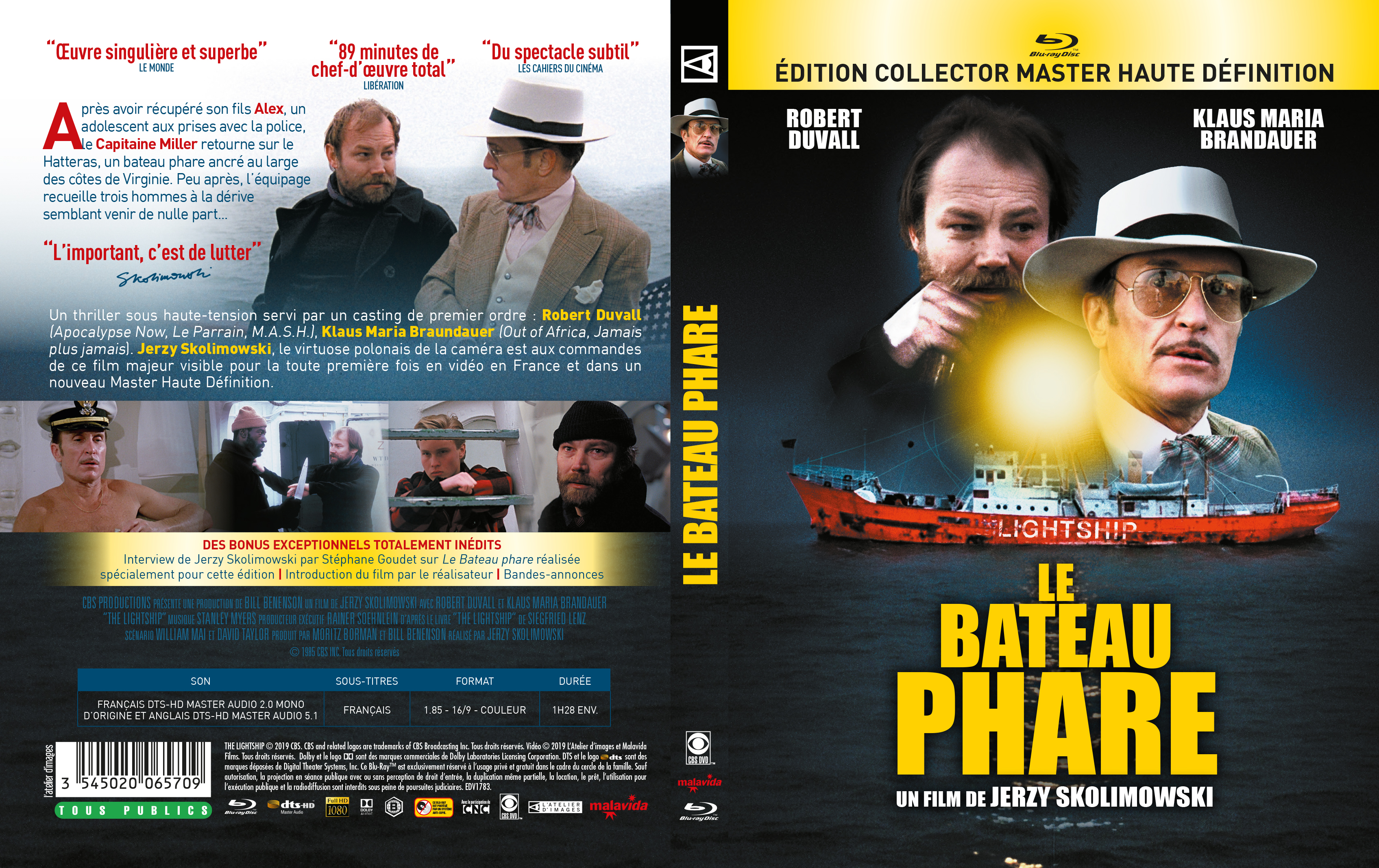 Jaquette DVD Le bateau phare (BLU-RAY)