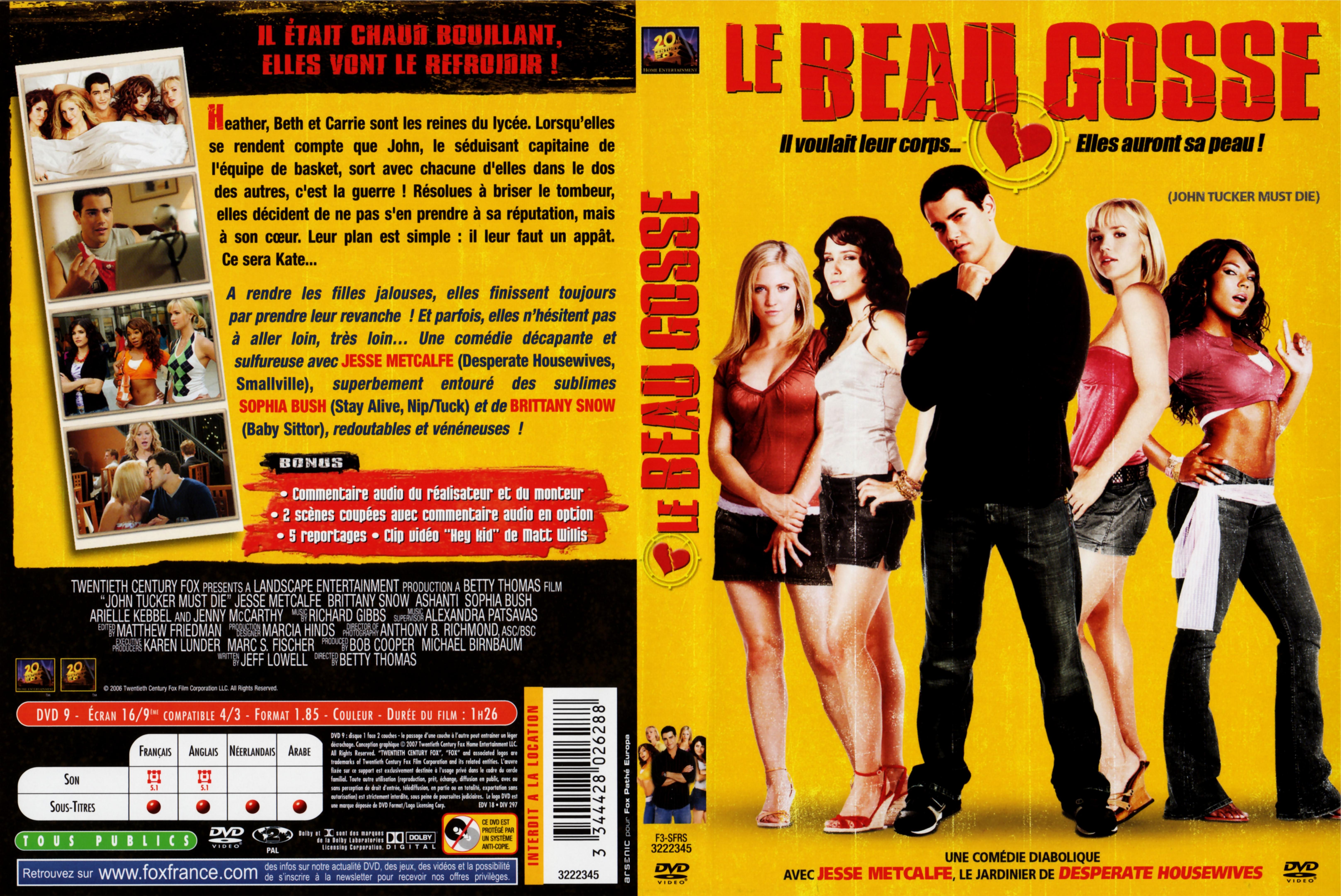 Jaquette DVD Le beau gosse