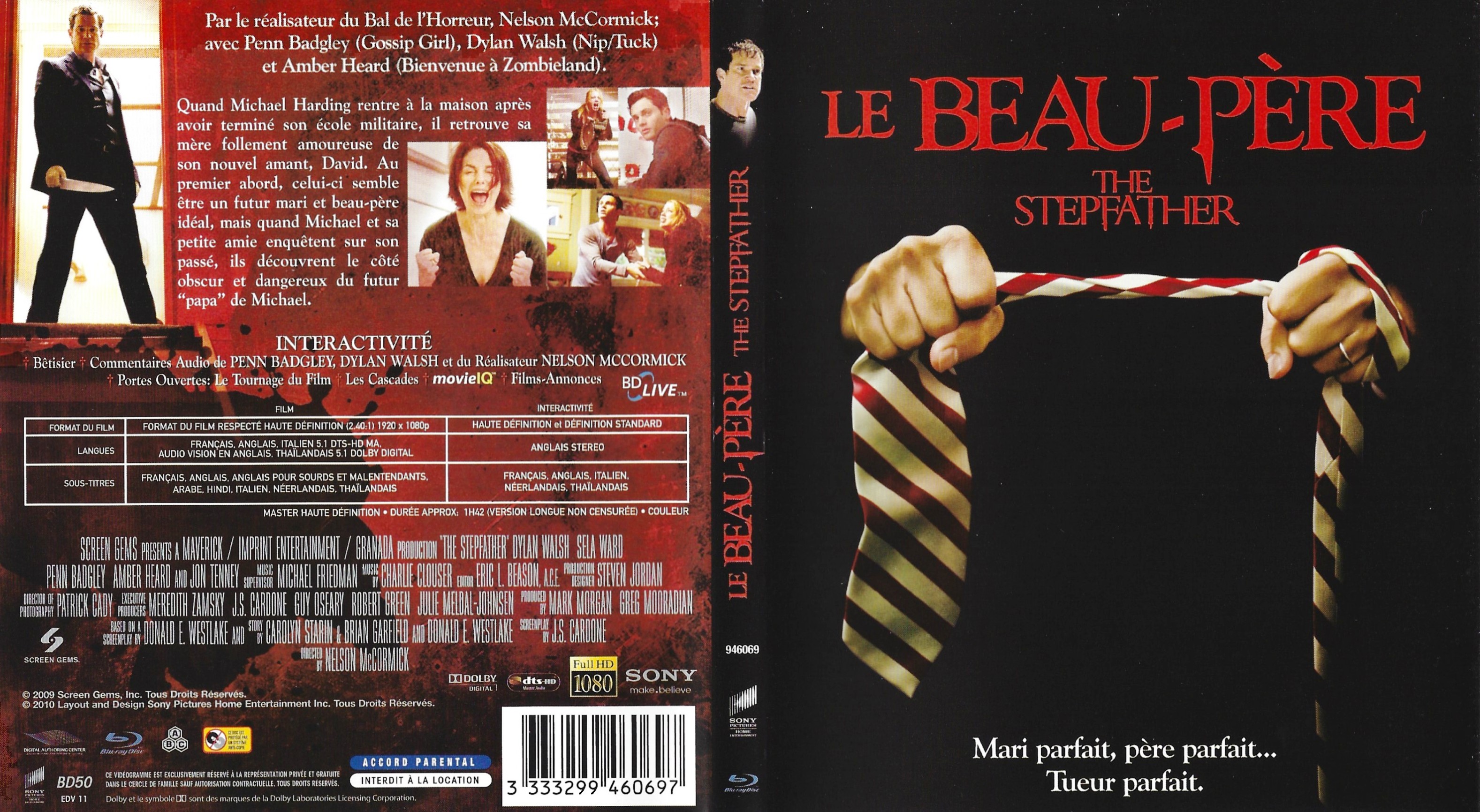 Jaquette DVD Le beau-pere - The stepfather (BLU-RAY)