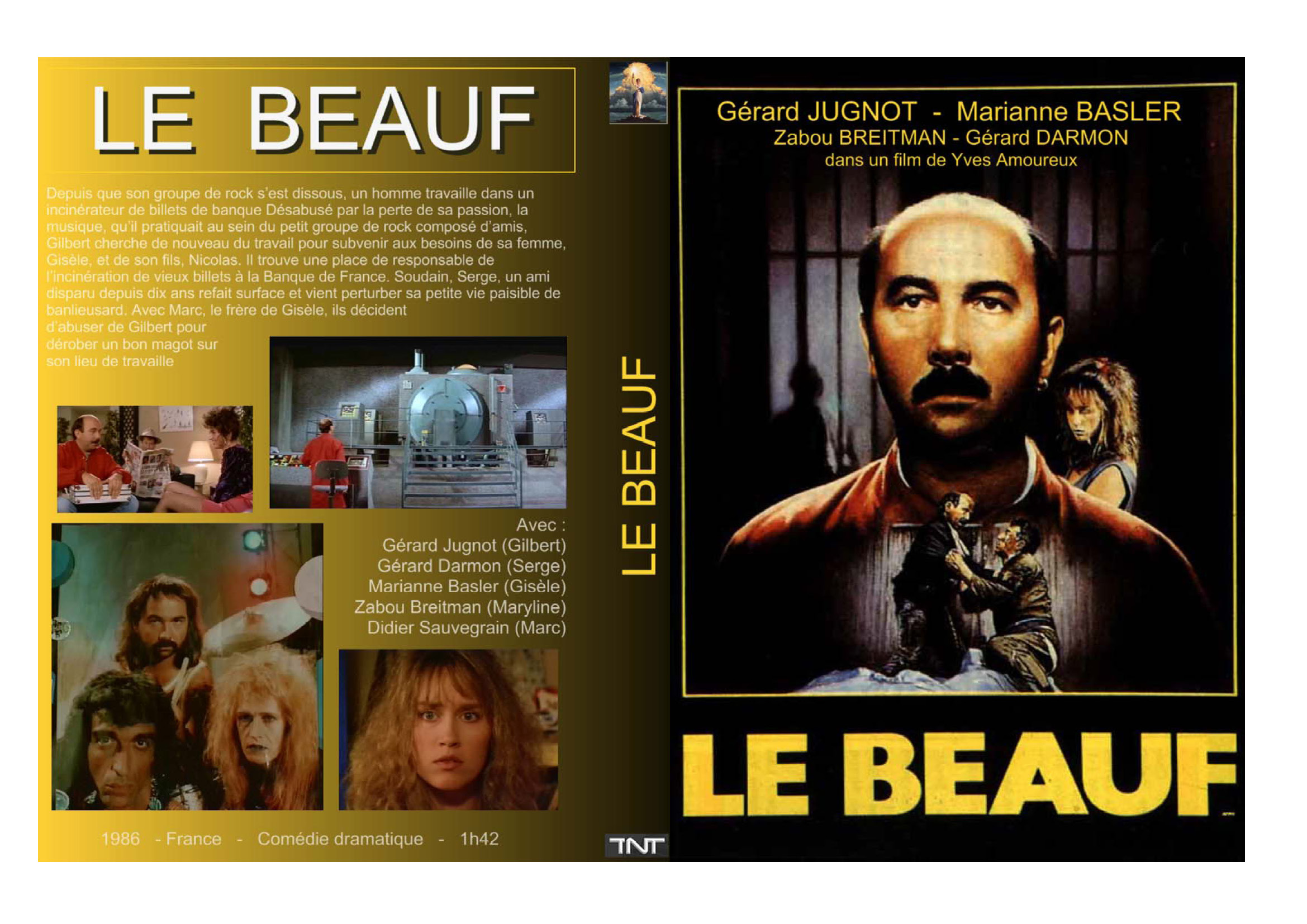 Jaquette DVD Le beauf custom