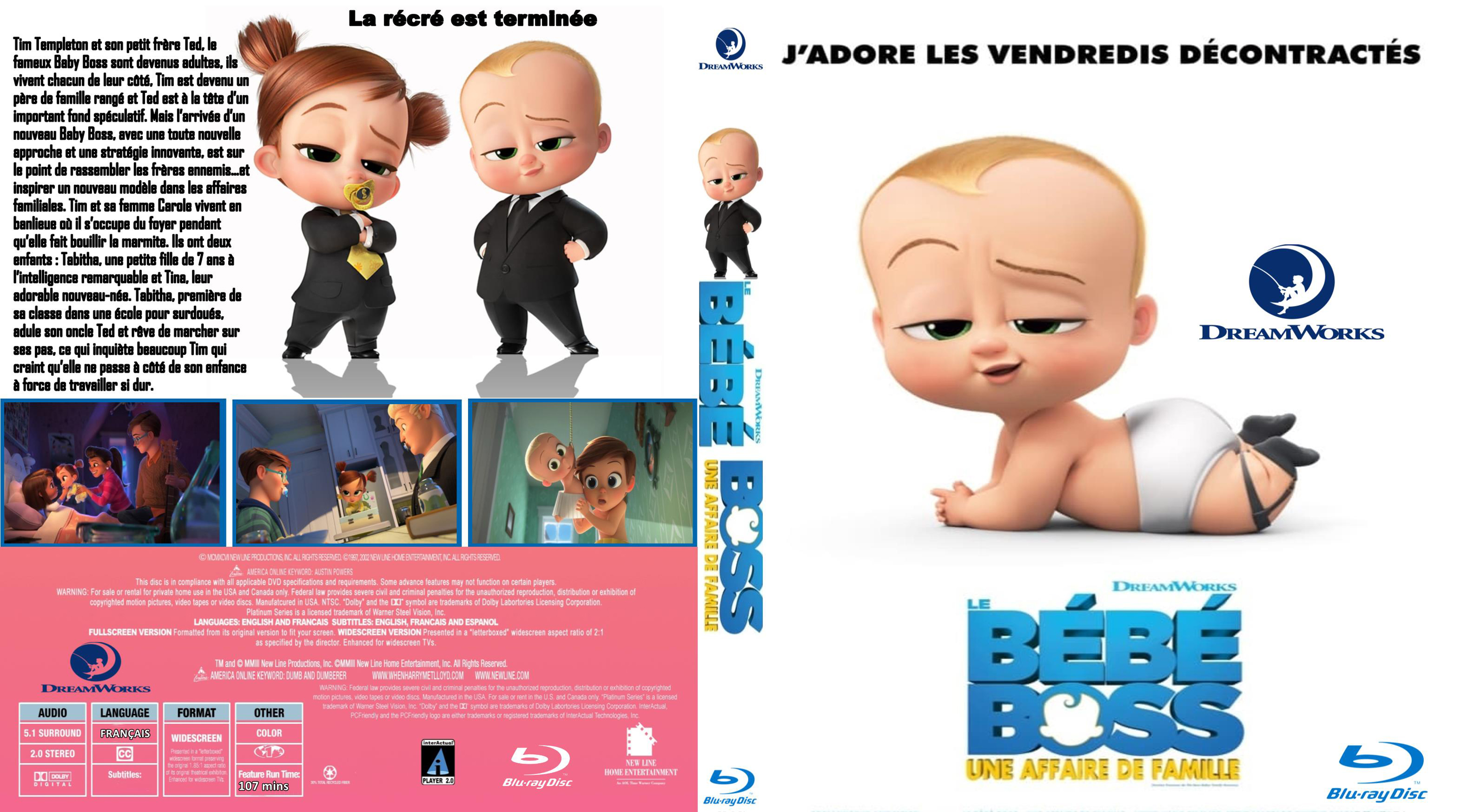 Jaquette DVD Le bb boss 2 custom (BLU-RAY)