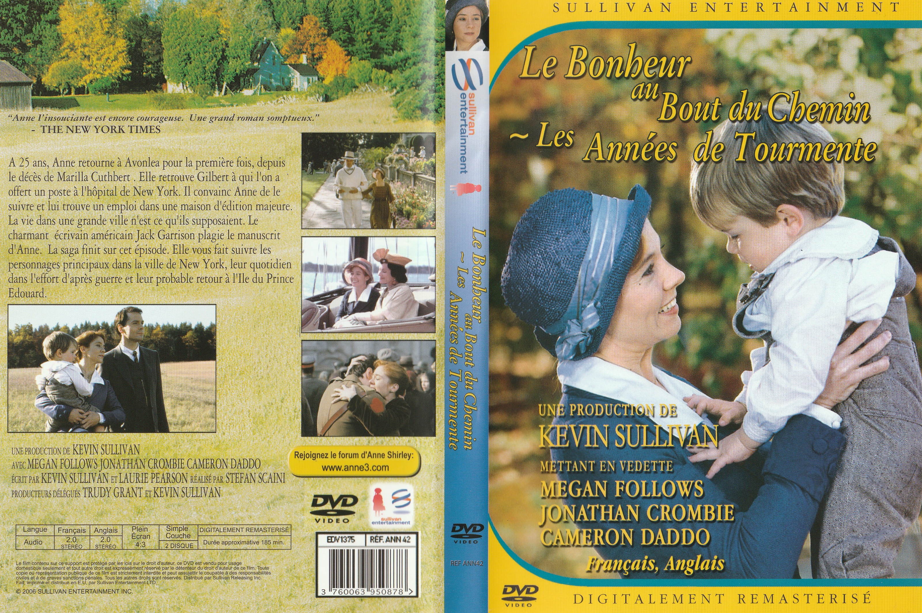 Jaquette DVD Le bonheur au bout du chemin - Annes de tourmente