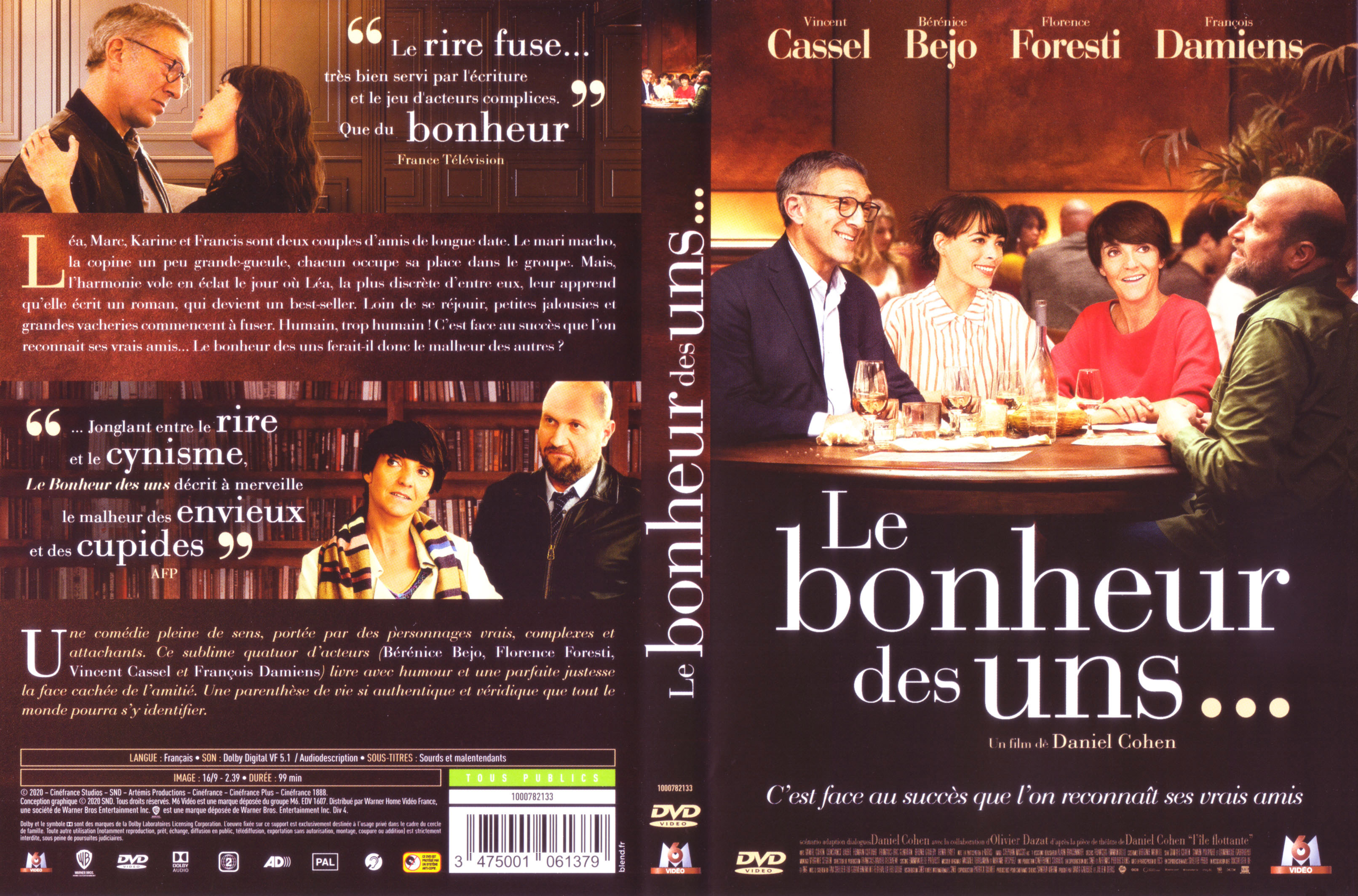 Jaquette DVD Le bonheur des uns