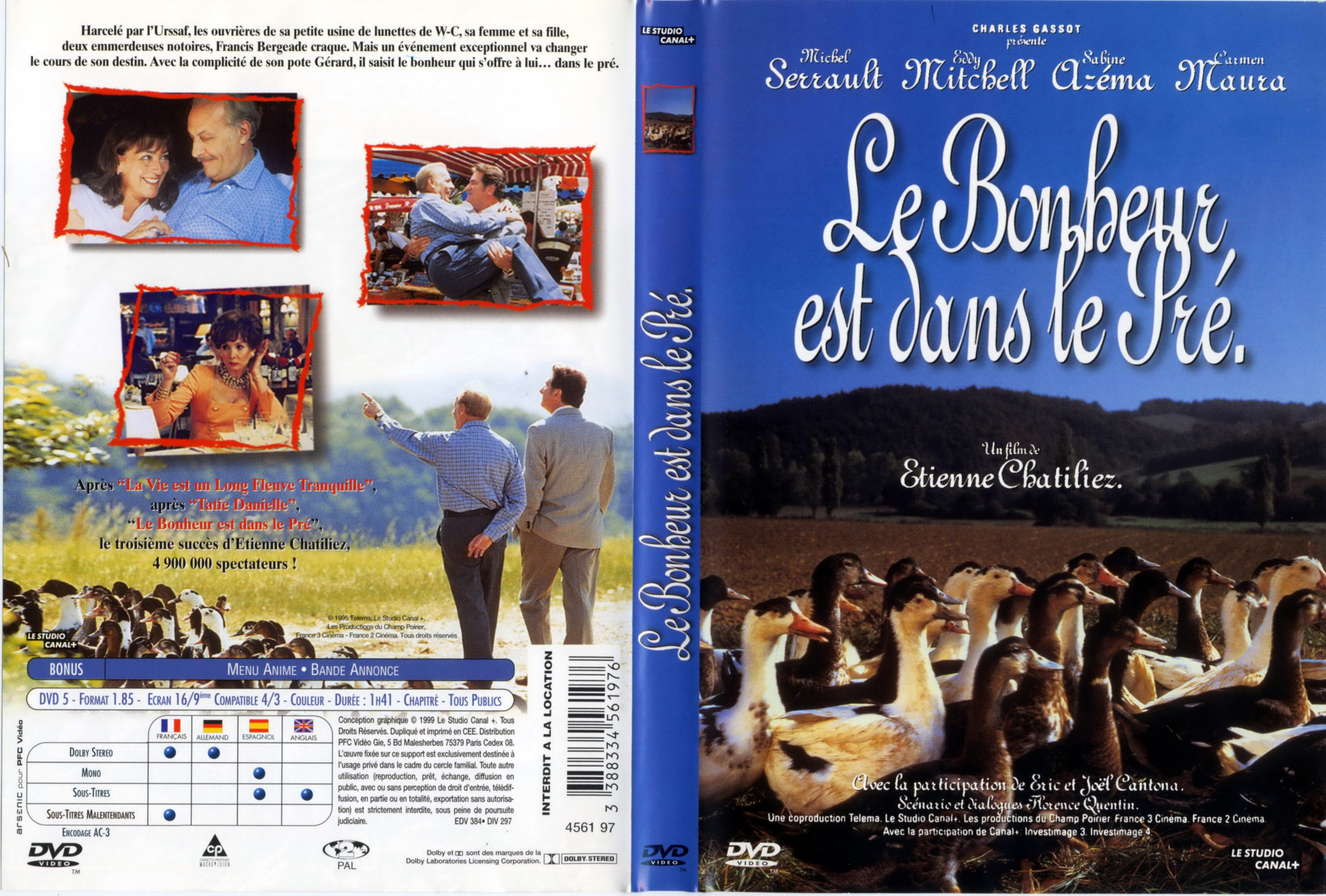 Jaquette DVD Le bonheur est dans le pr v2