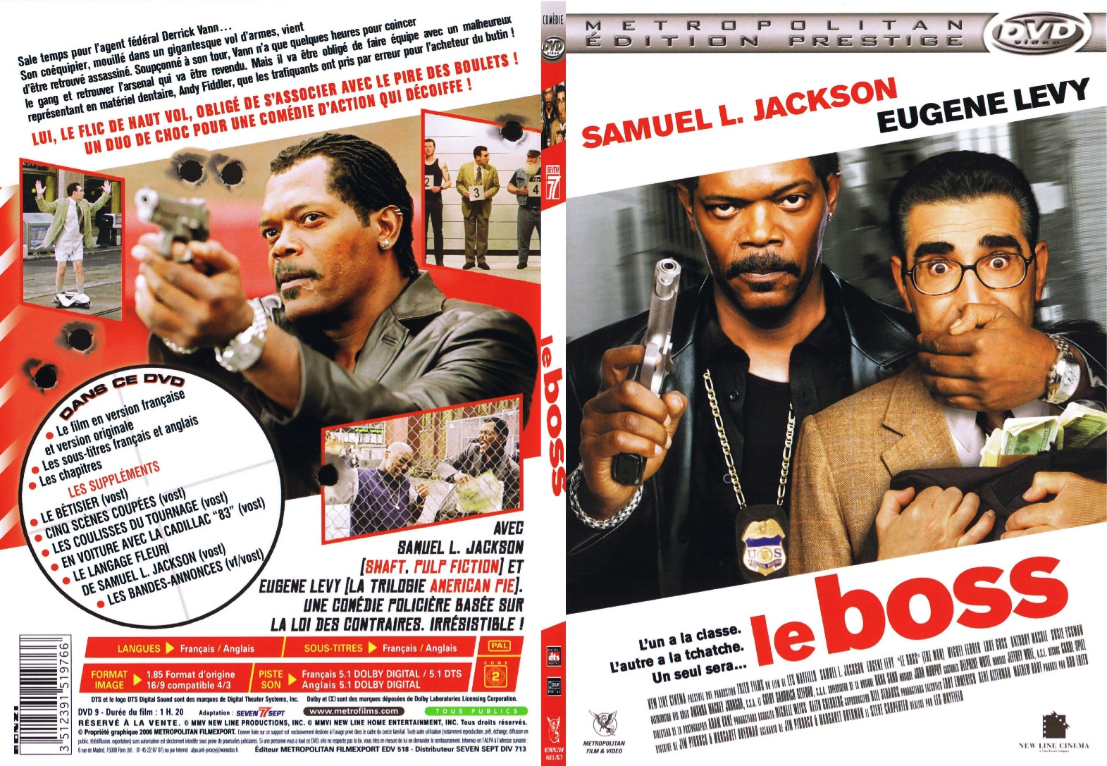 Jaquette DVD Le boss - SLIM