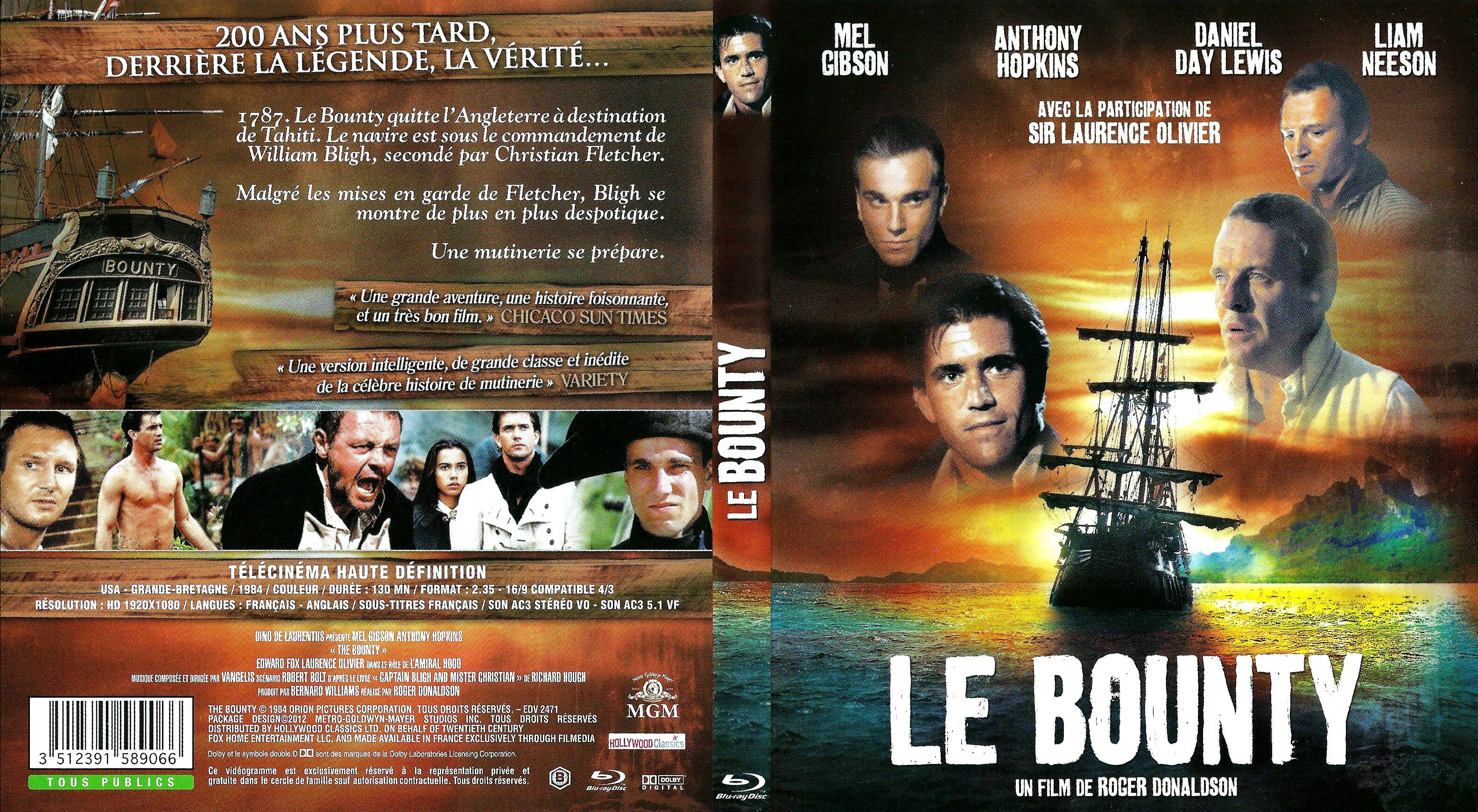 Jaquette DVD Le bounty (BLU-RAY)