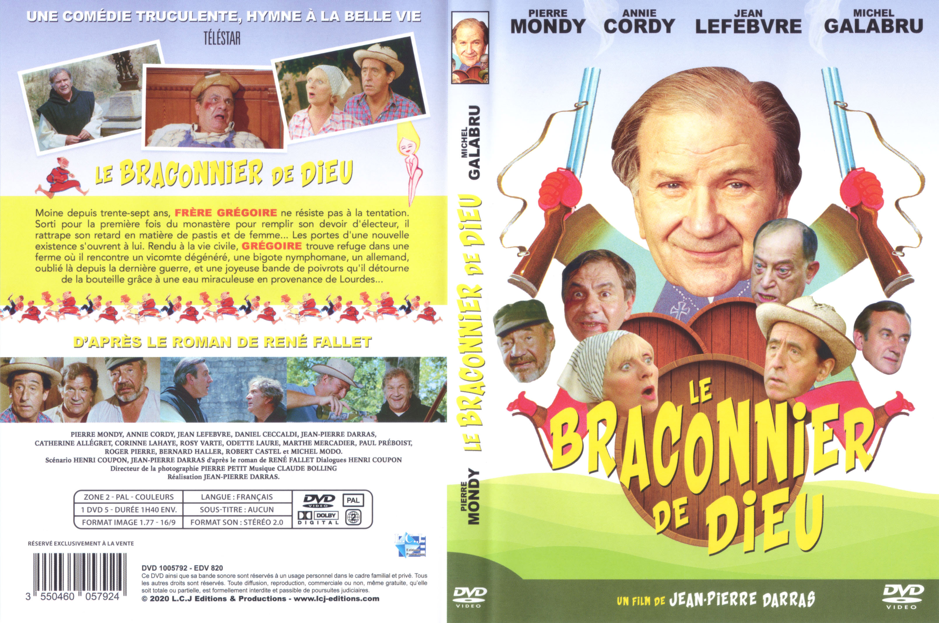 Jaquette DVD Le braconnier de Dieu v2