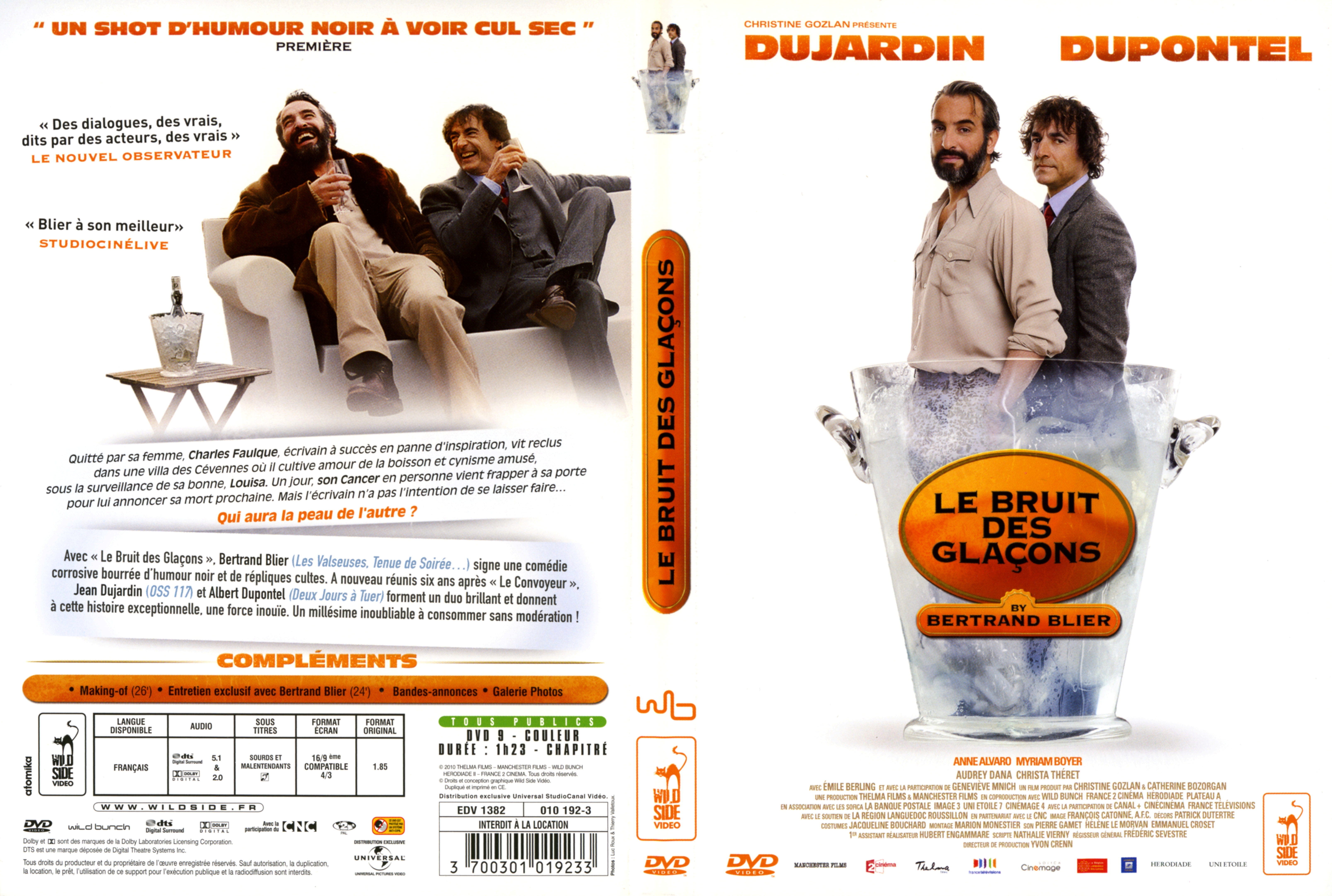 Jaquette DVD Le bruit des glacons