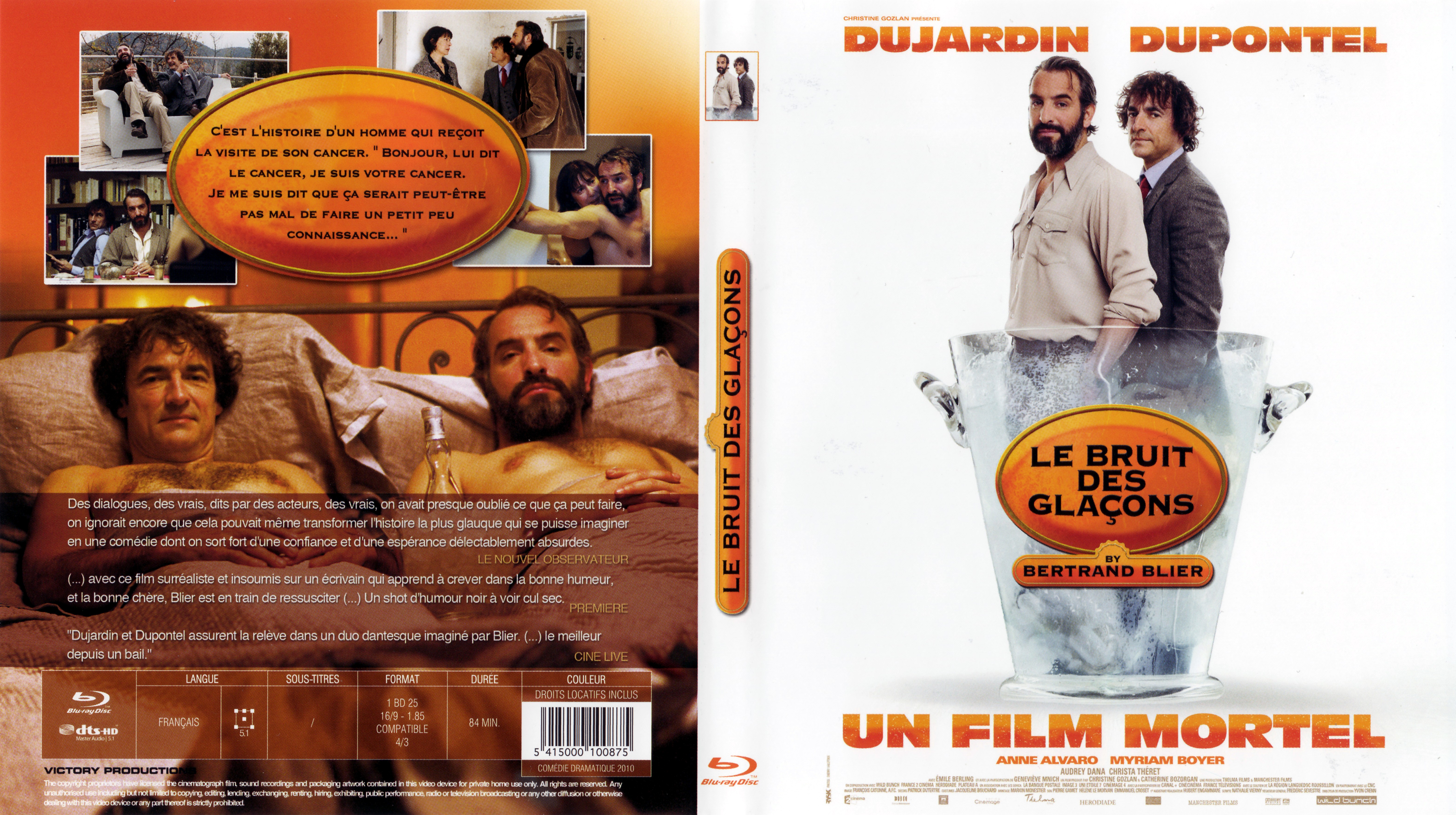 Jaquette DVD Le bruit des glaons (BLU-RAY)