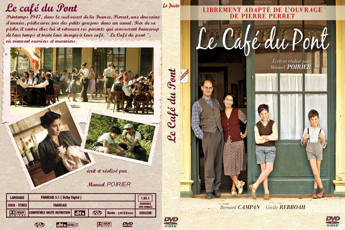 Jaquette DVD Le caf du pont custom