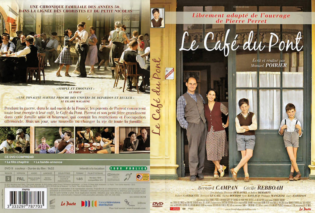 Jaquette DVD Le caf du pont custom v2