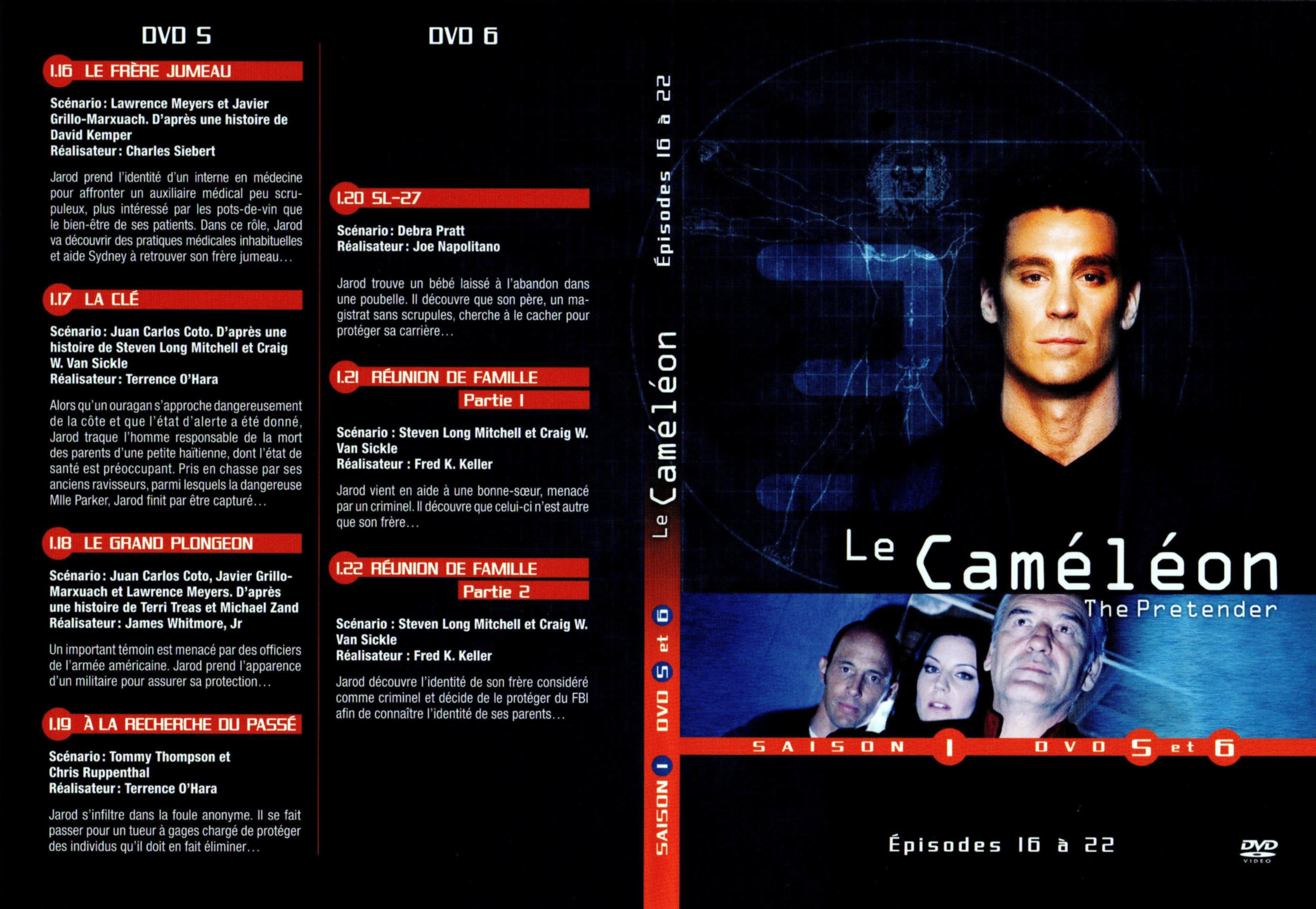 Jaquette DVD Le camlon Saison 1 DVD 3