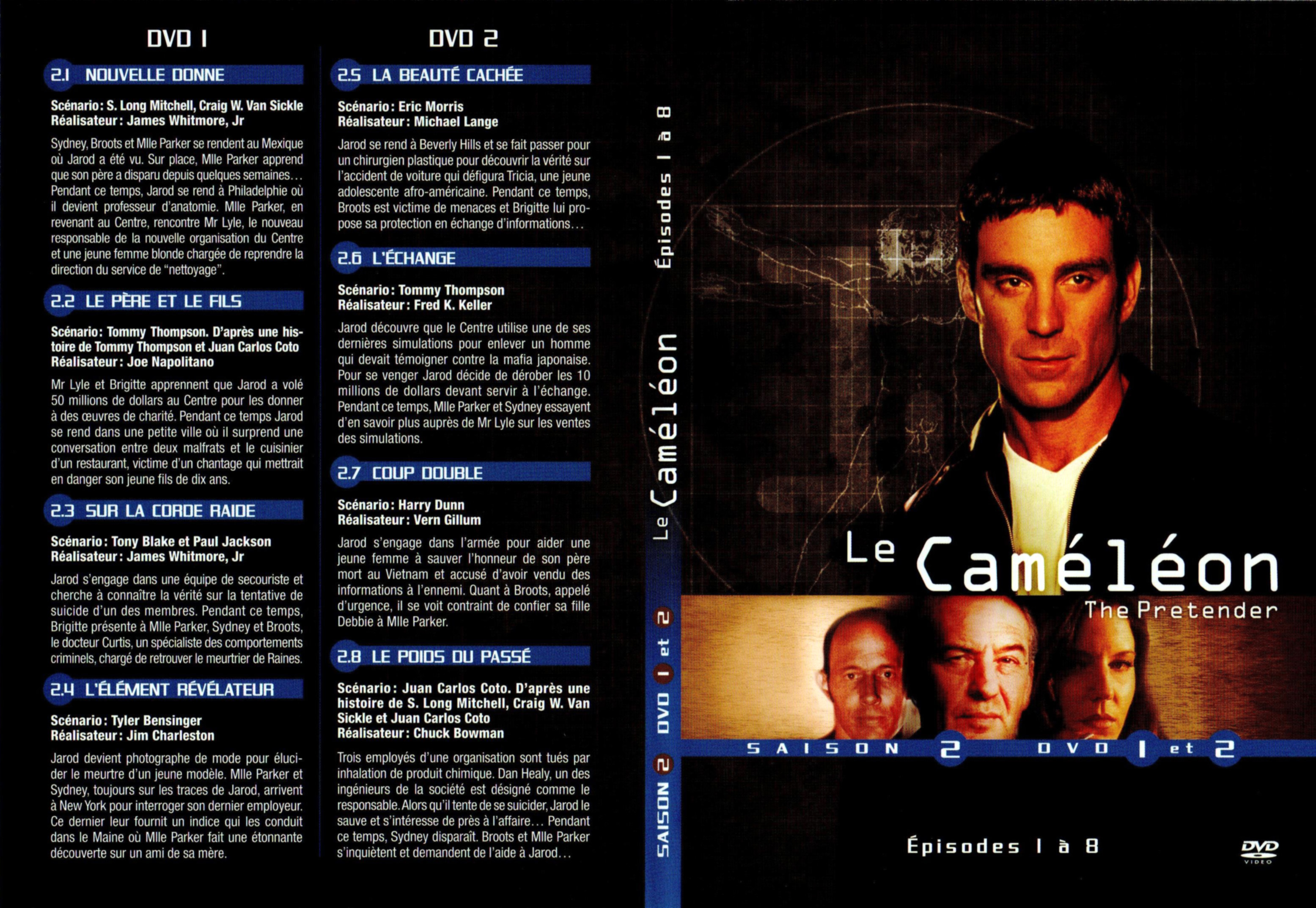 Jaquette DVD Le camlon Saison 2 DVD 1