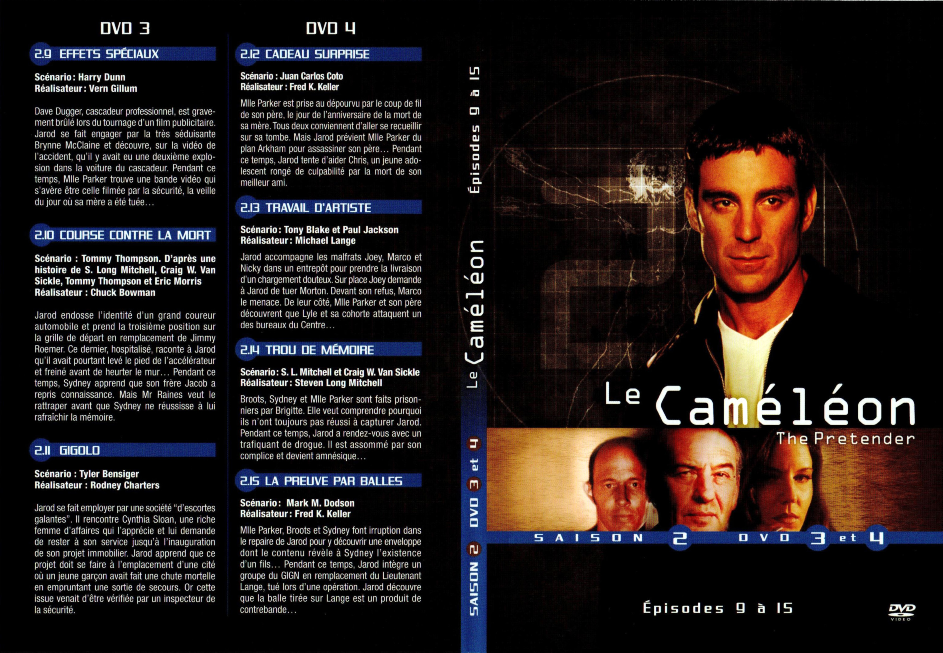 Jaquette DVD Le camlon Saison 2 DVD 2