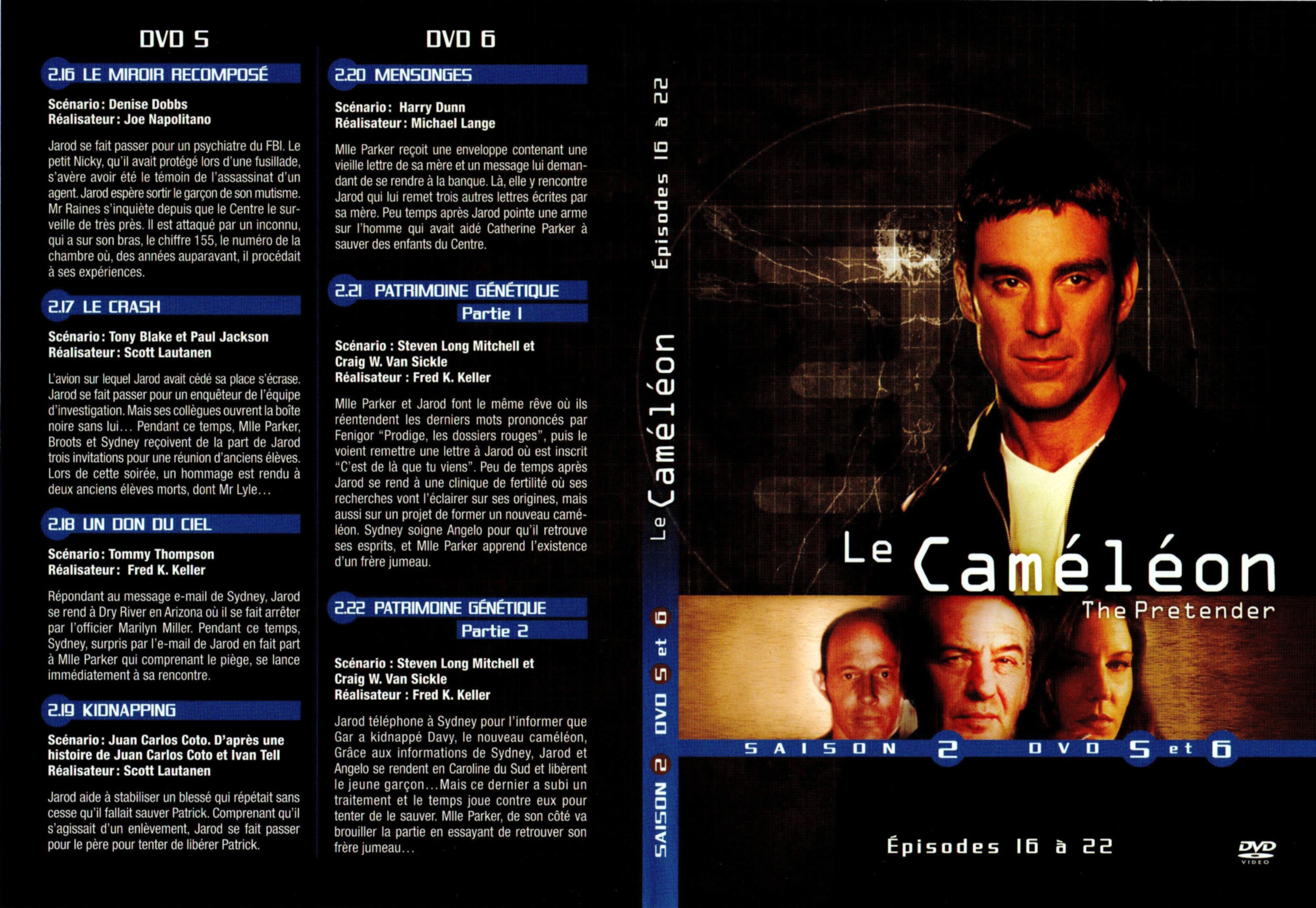 Jaquette DVD Le camlon Saison 2 DVD 3