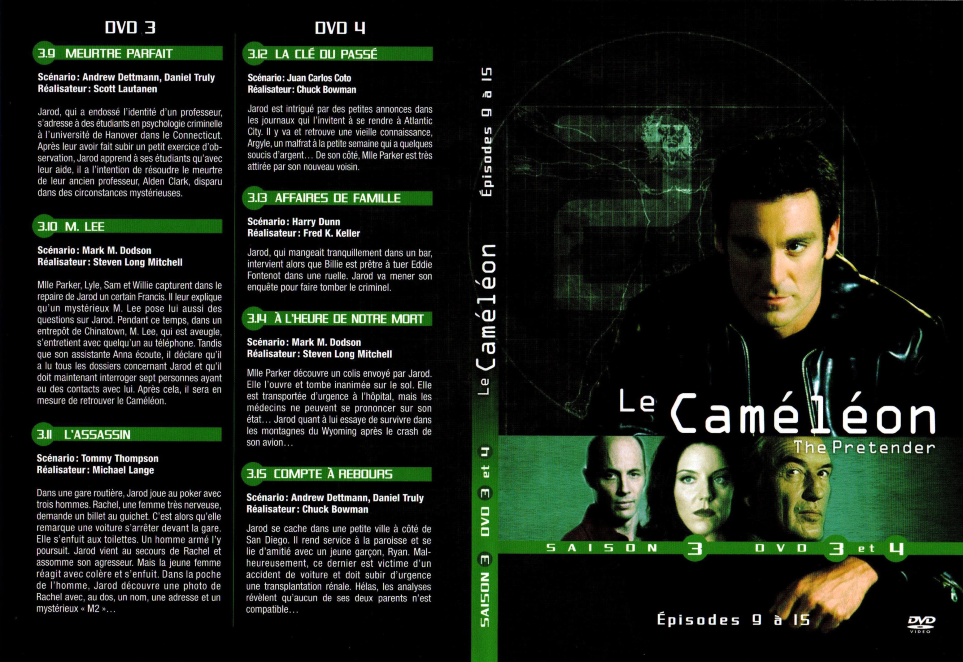 Jaquette DVD Le camlon Saison 3 DVD 2
