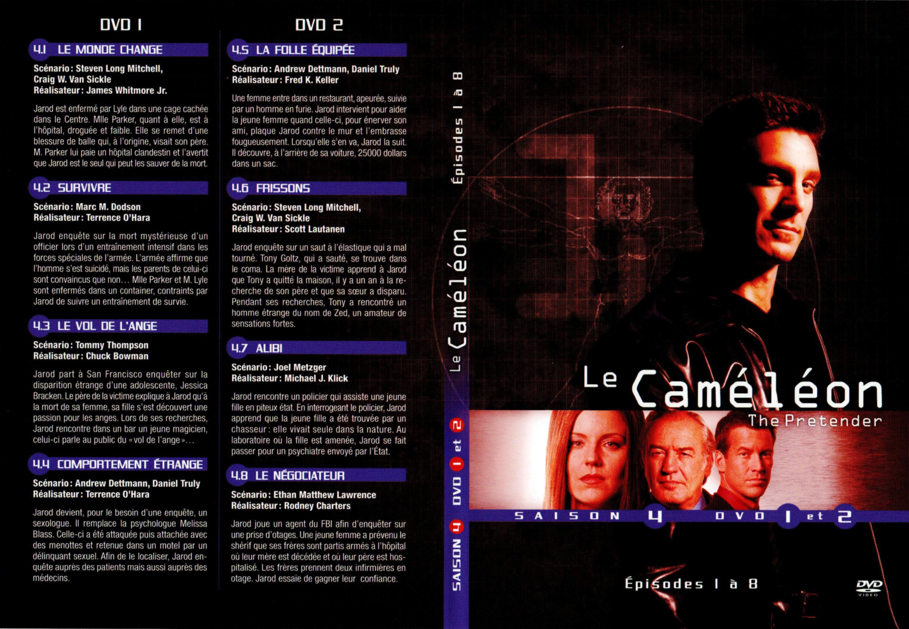 Jaquette DVD Le camlon Saison 4 DVD 1