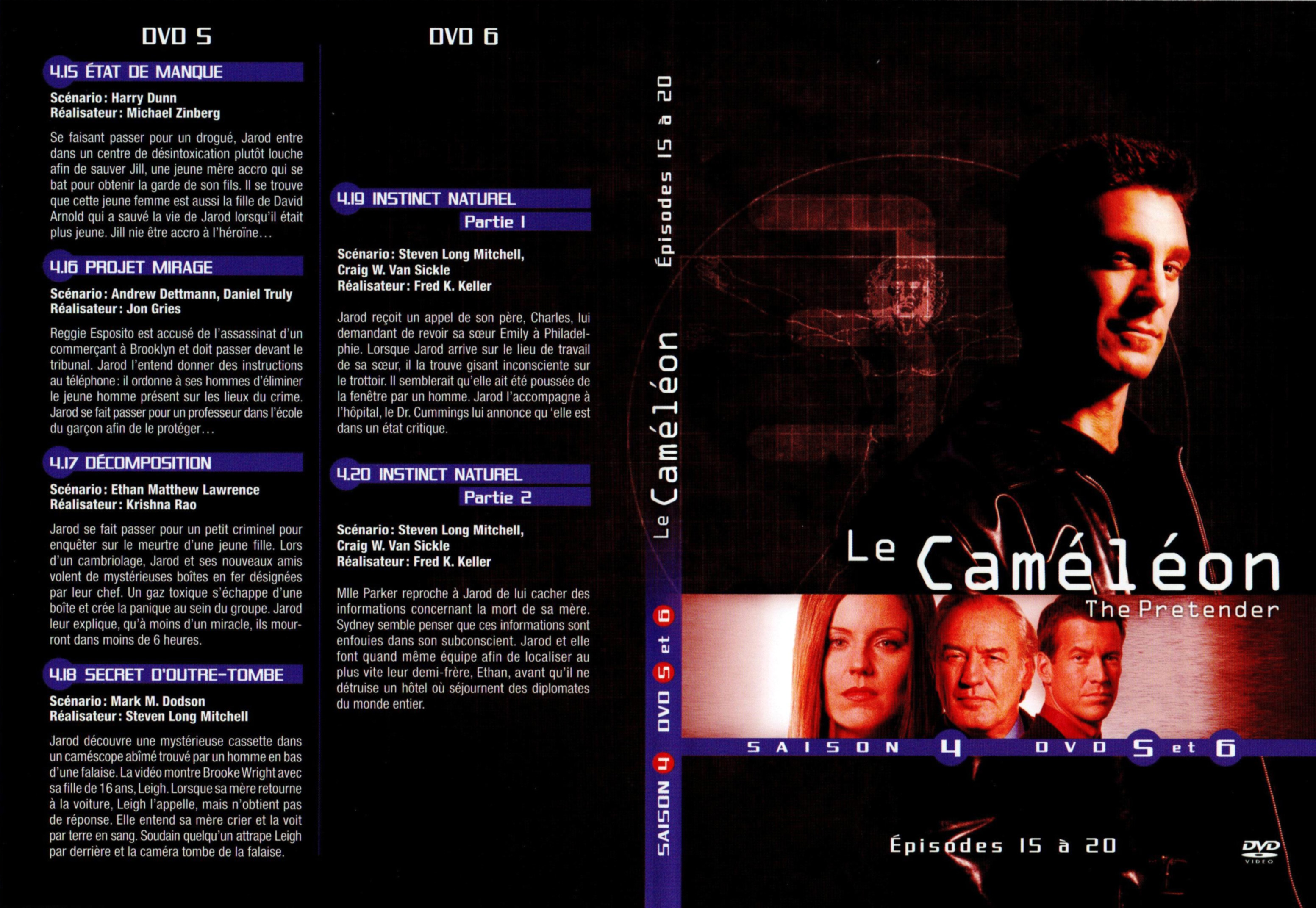 Jaquette DVD Le camlon Saison 4 DVD 3