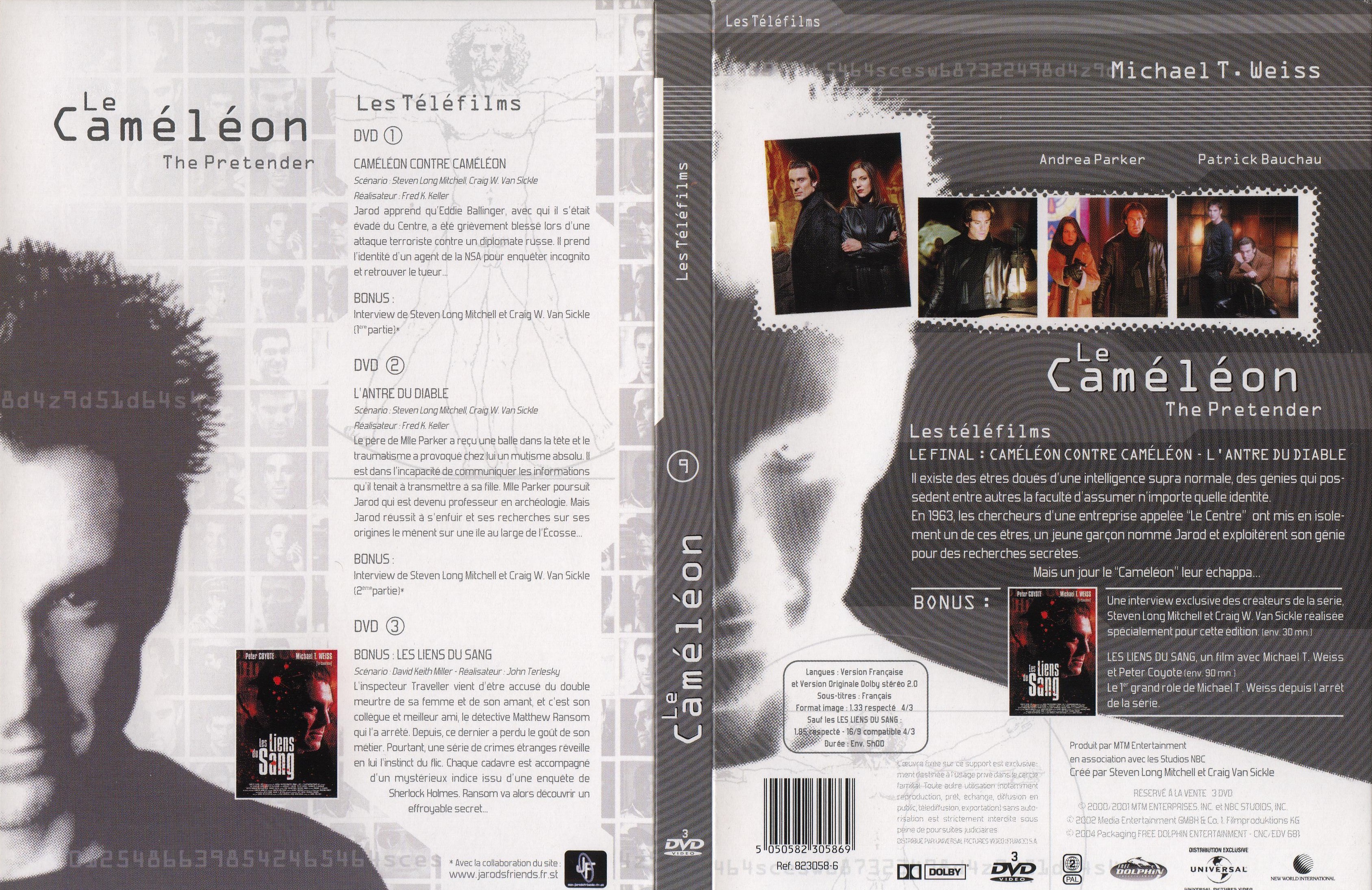 Jaquette DVD Le cameleon (Les tlfilms)