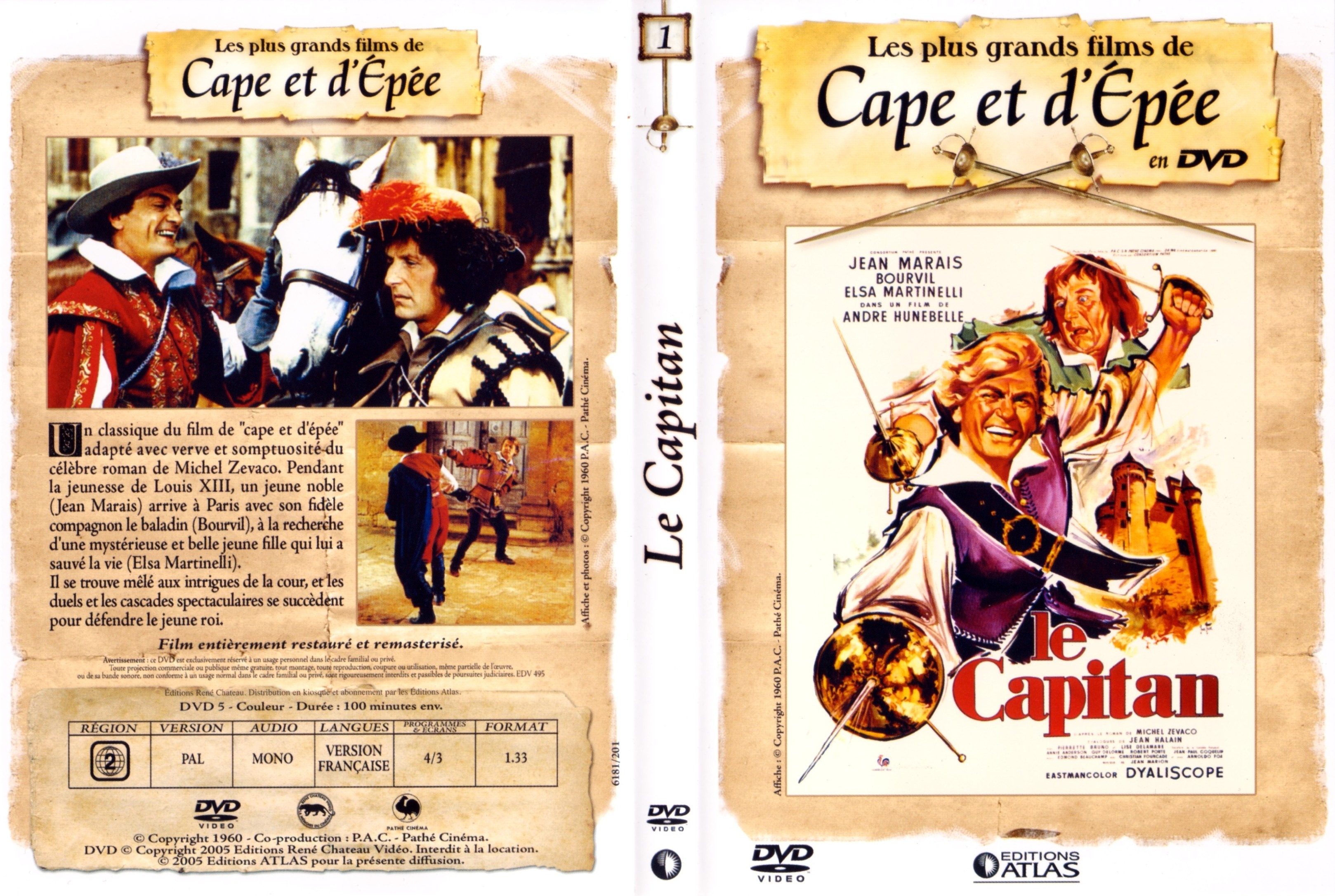 Jaquette DVD Le capitan