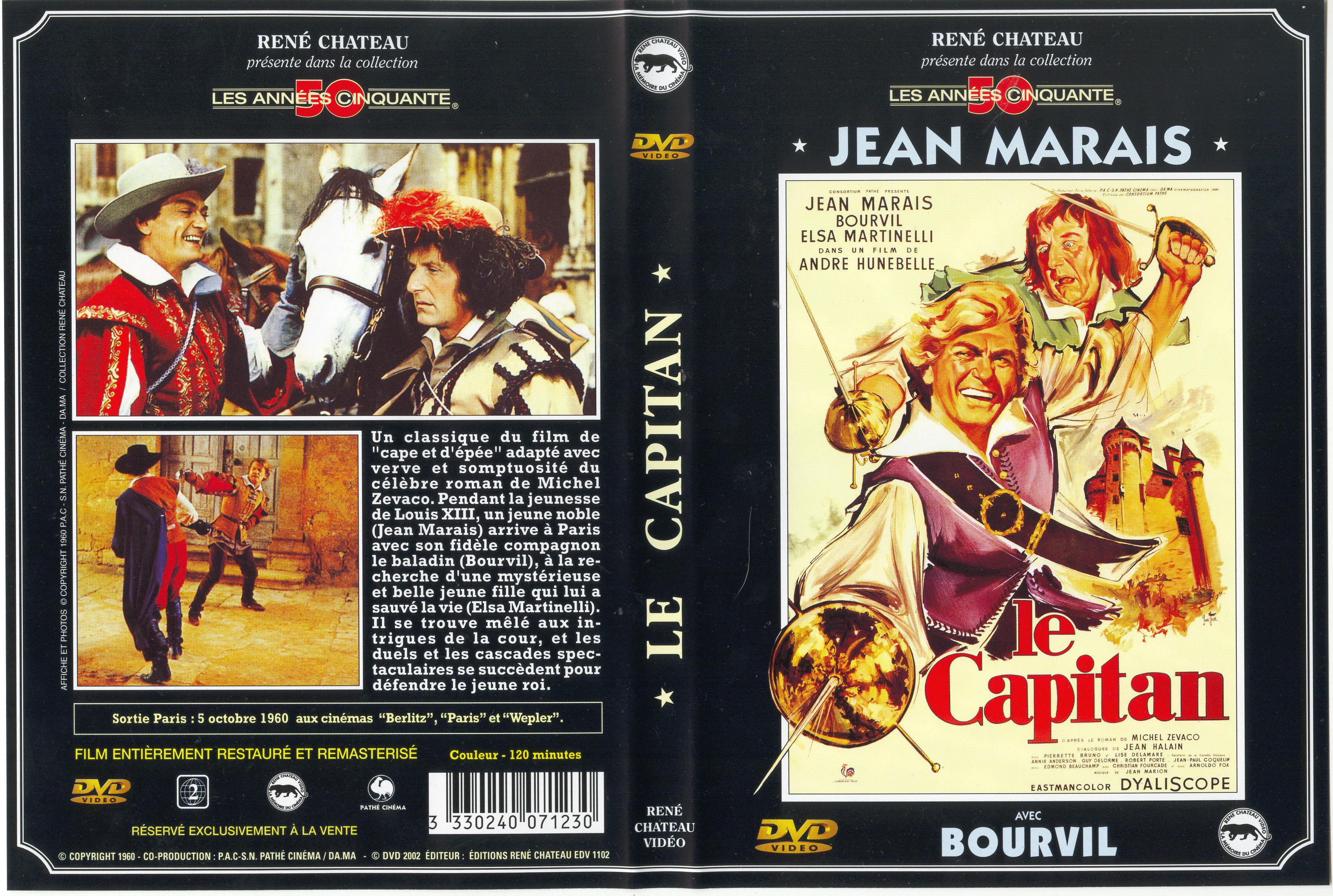 Jaquette DVD Le capitan v2